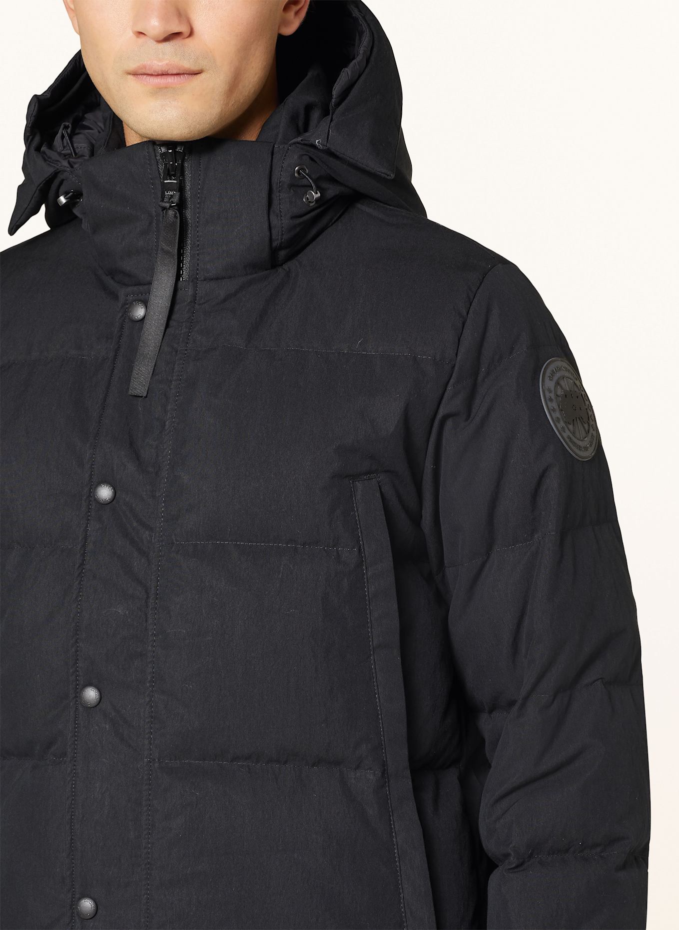 CANADA GOOSE Daunenjacke WYNDHAM: SCHWARZ