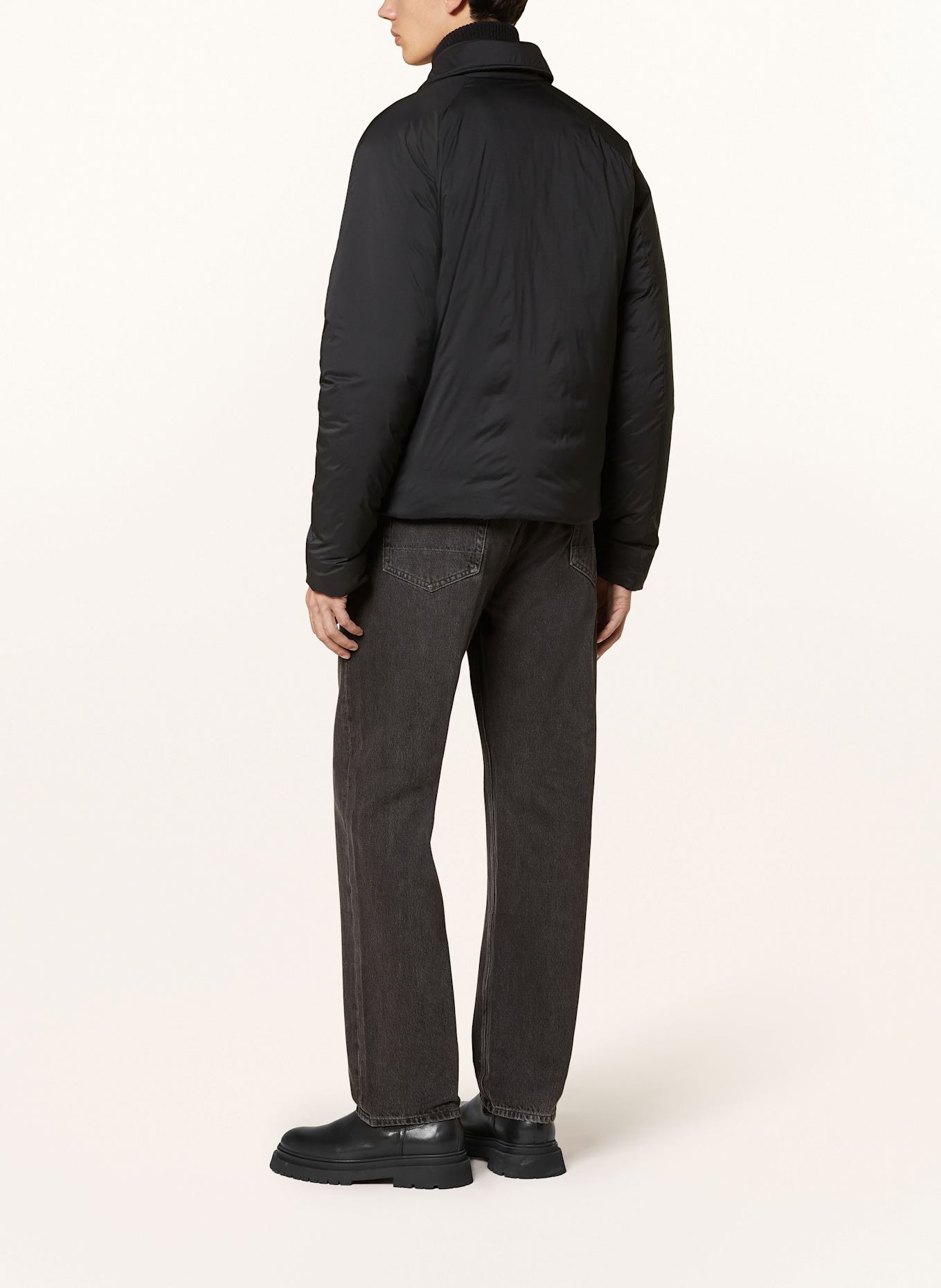 CANADA GOOSE Lighweight-Daunenjacke LODGE COACH: SCHWARZ
