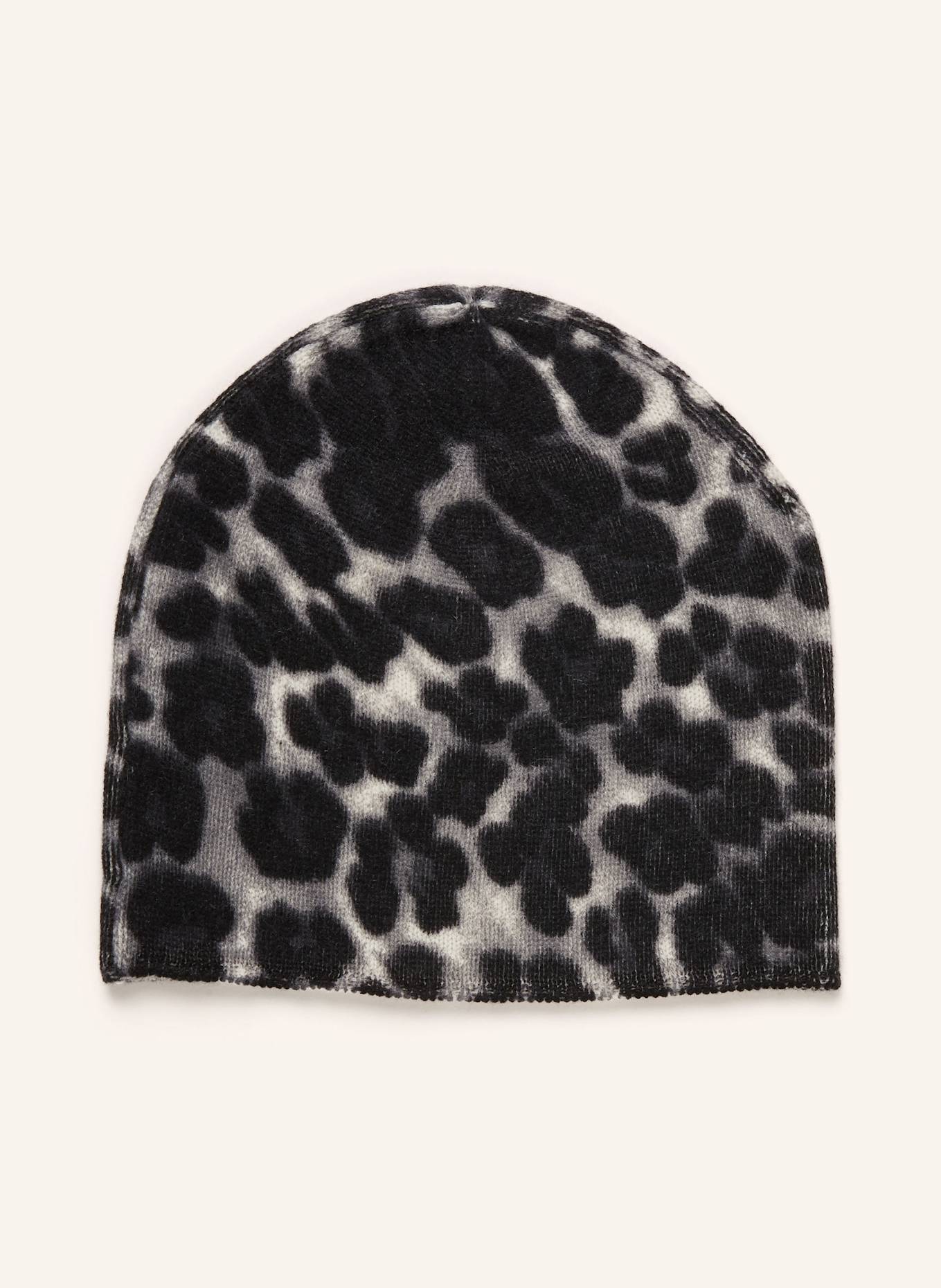 S.MARLON Cashmere hat: BLACK / GRAY