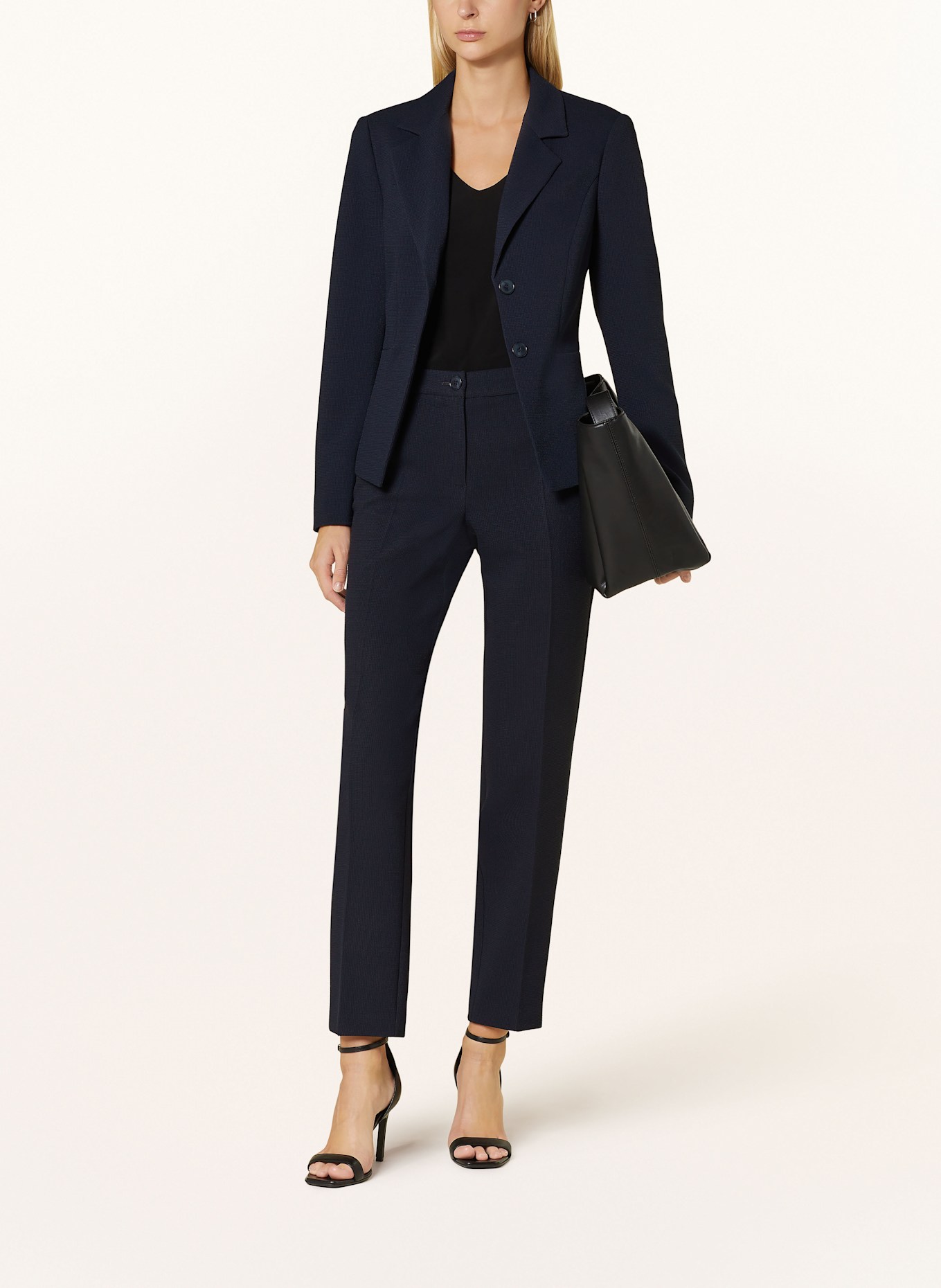 Betty Barclay Trousers: DARK BLUE