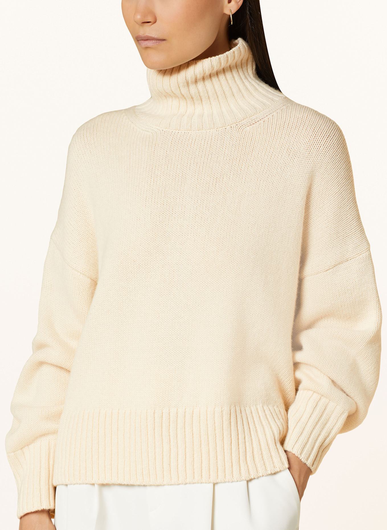 LANIUS Oversized-Pullover: WEISS