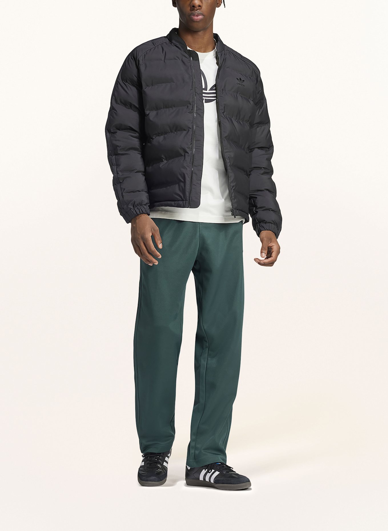 adidas Originals Kurtka pikowana: CZARNY