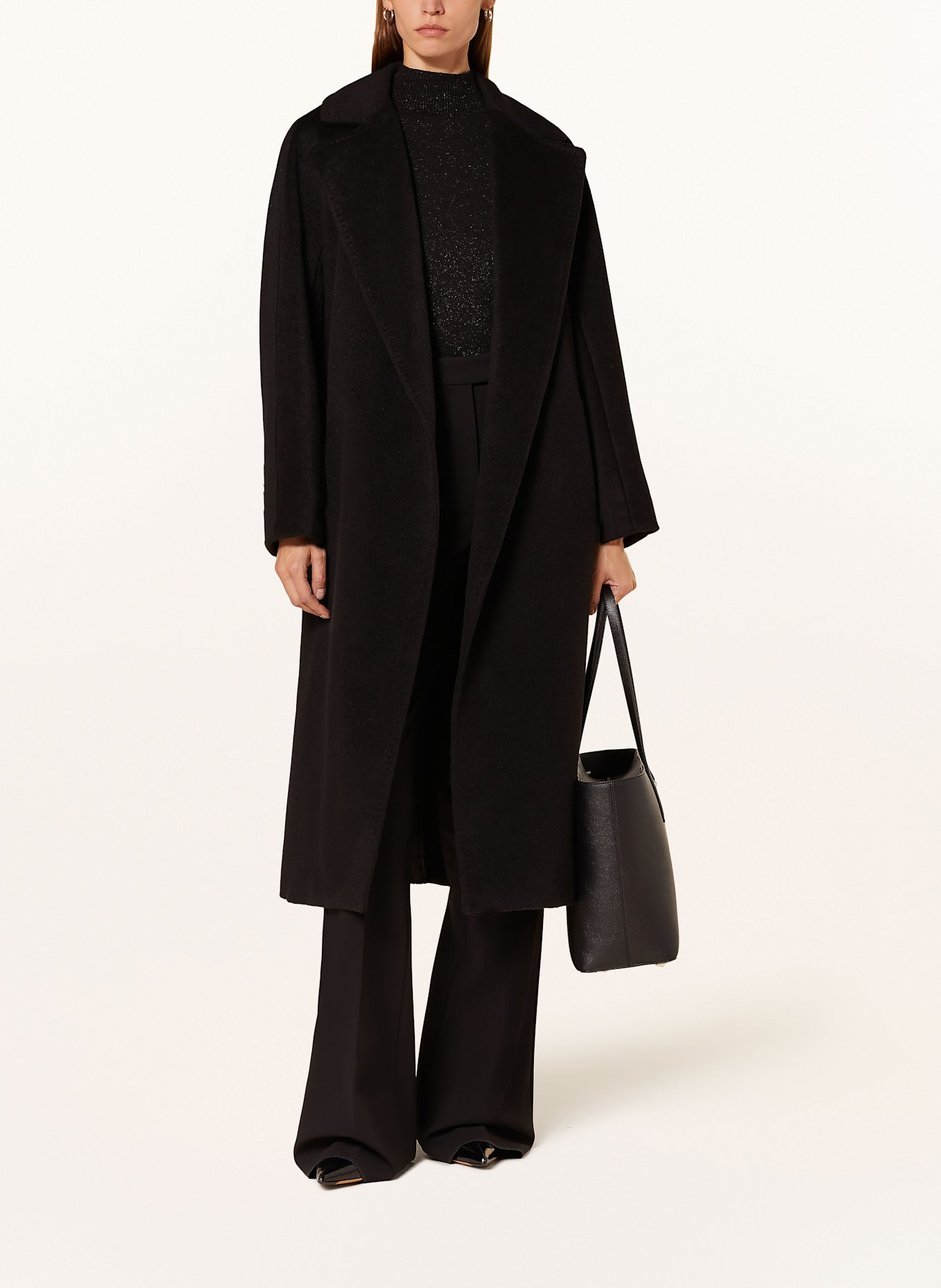 Weekend Max Mara TEMPERA コート WEEKEND Max Mara Płaszcz TEMPERA kolor czarny