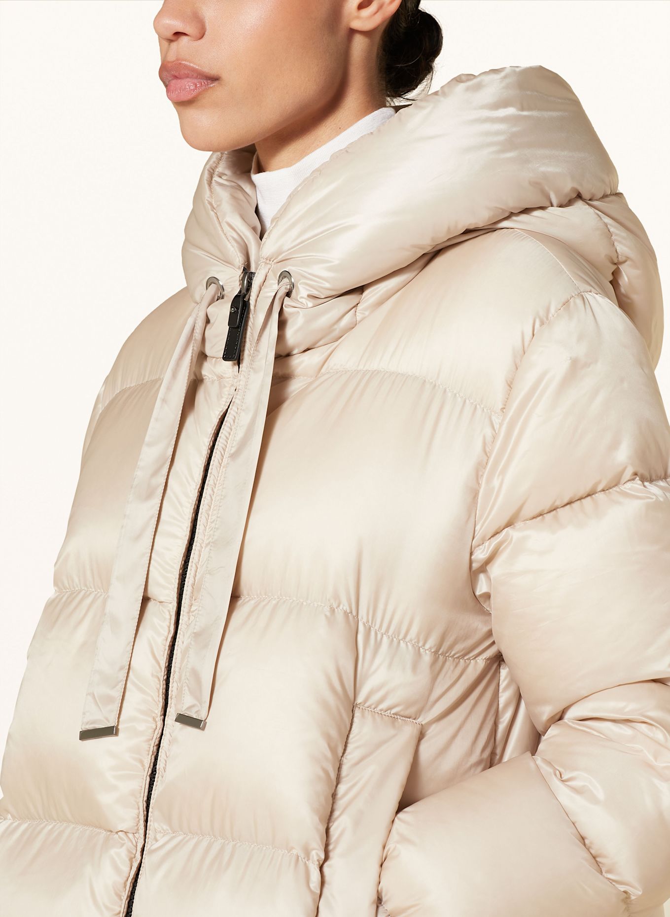 Mara stone puffer jacket shop