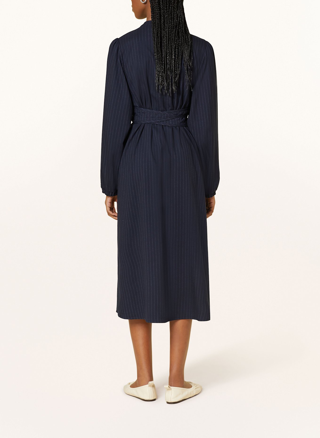 lollys laundry Kleid PARISLL: DUNKELBLAU / HELLGRAU