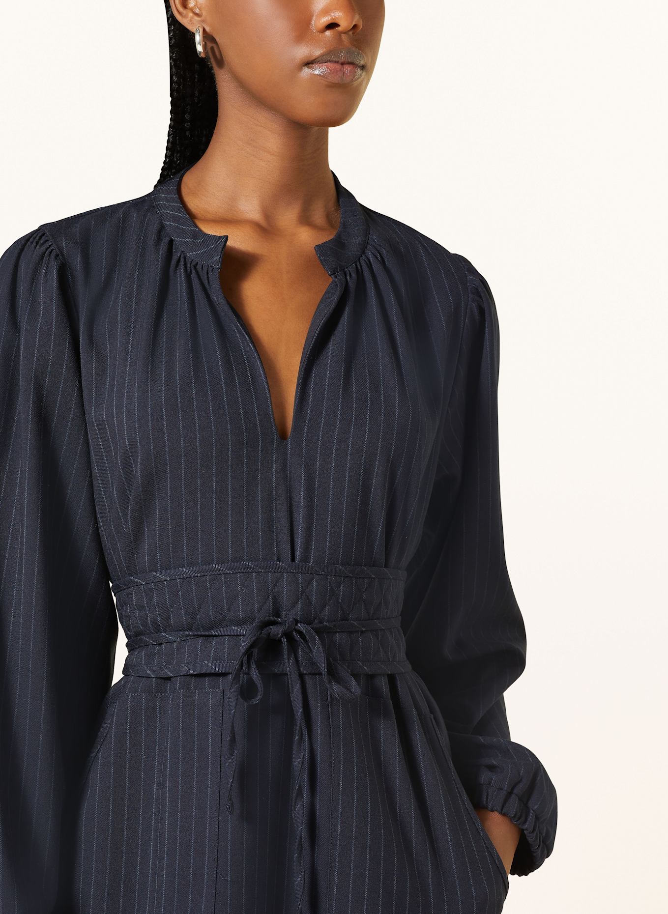 lollys laundry Kleid PARISLL: DUNKELBLAU / HELLGRAU