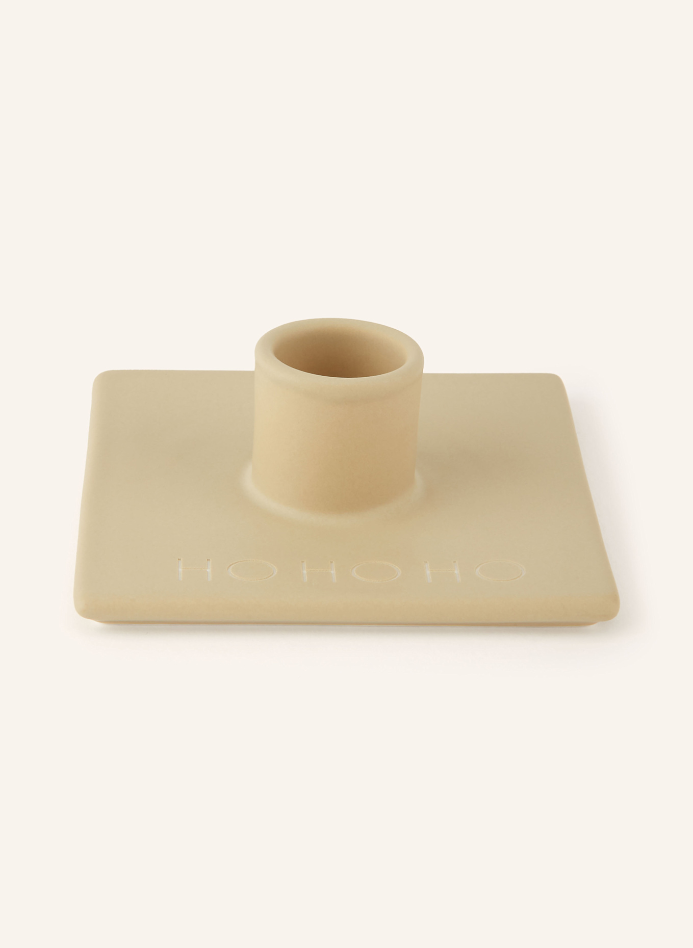 DESIGN LETTERS Kerzenhalter XMAS STORIES: BEIGE