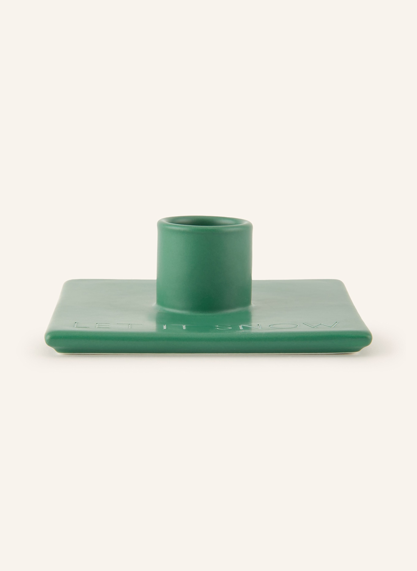 DESIGN LETTERS Kerzenhalter XMAS STORIES: DUNKELGRÜN