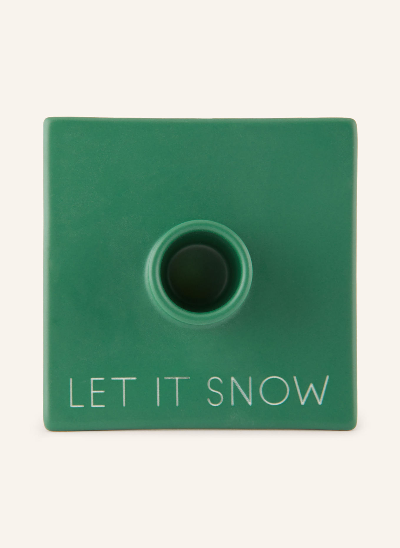 DESIGN LETTERS Kerzenhalter XMAS STORIES: DUNKELGRÜN