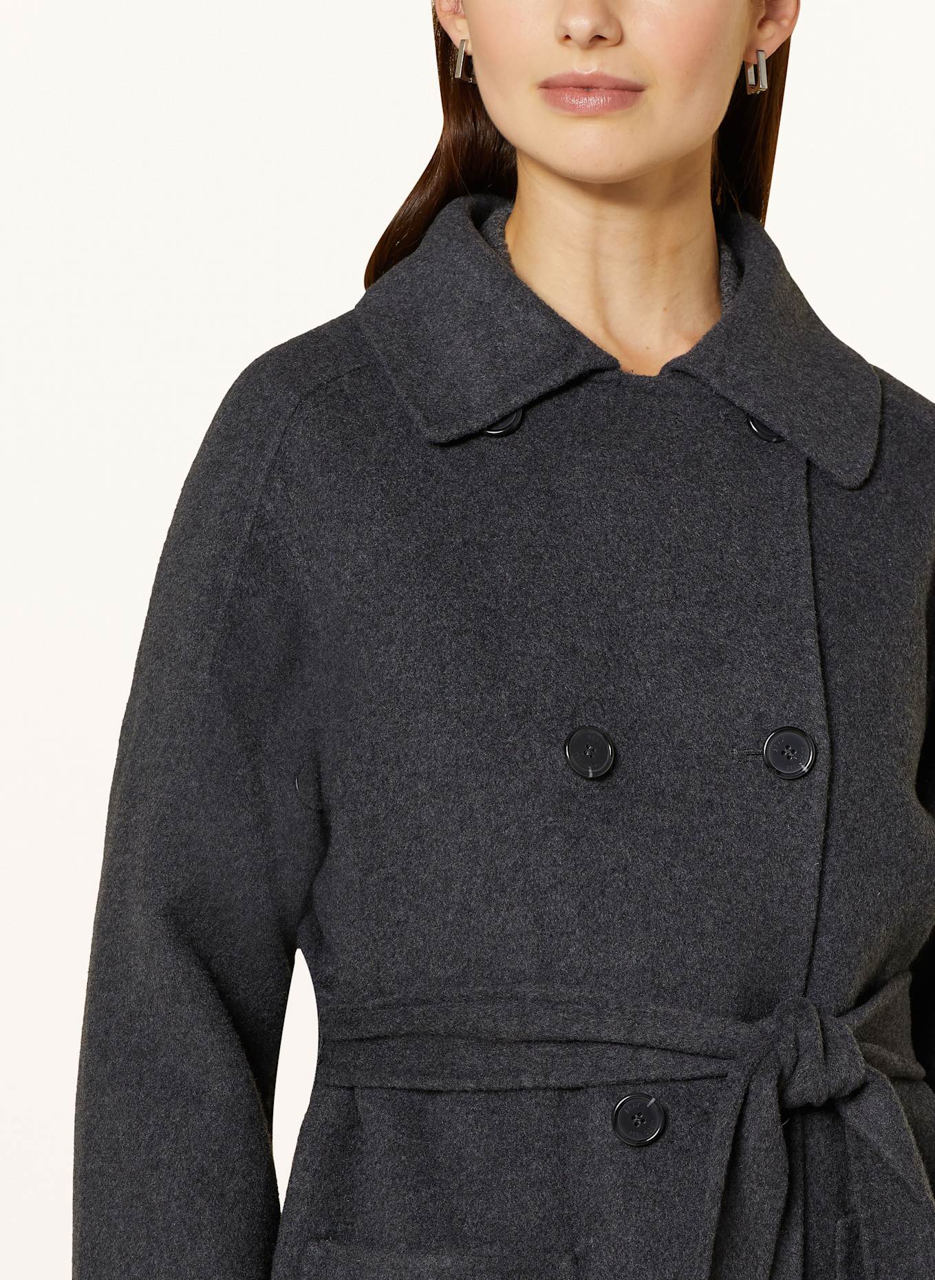 BRAX Mantel LONDON: DUNKELGRAU