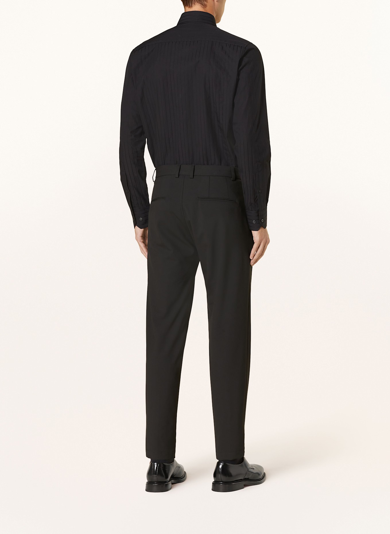 PAUL Hemd Slim Fit: SCHWARZ