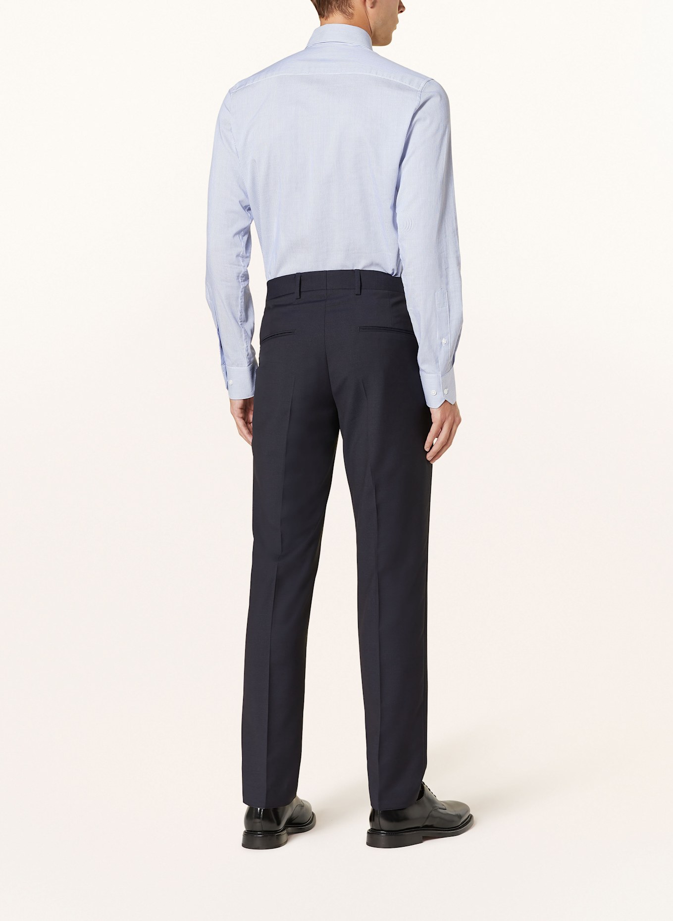 PAUL Hemd Slim Fit: HELLBLAU / WEISS