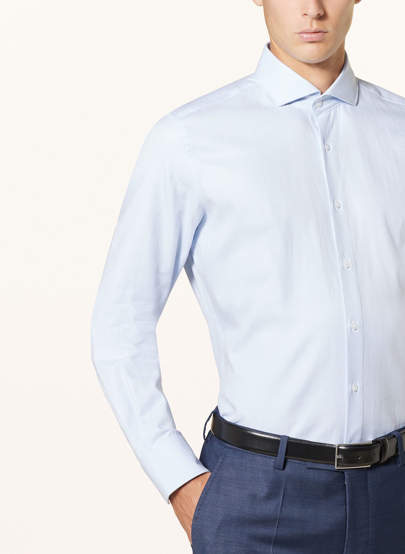 PAUL Shirt slim fit, Color: LIGHT BLUE (Image 4)