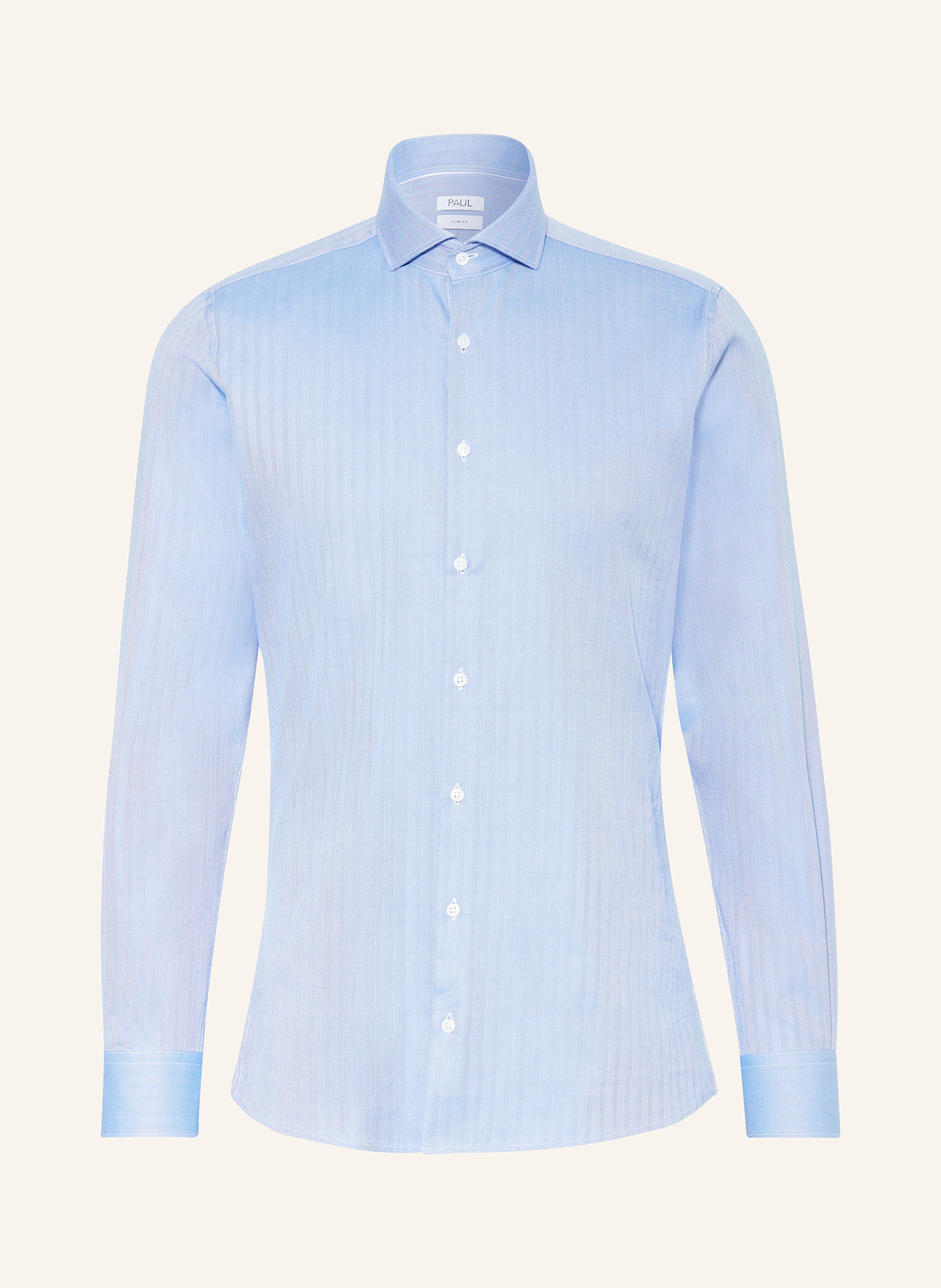 PAUL Hemd Slim Fit, Farbe: HELLBLAU/ WEISS (Bild 1)