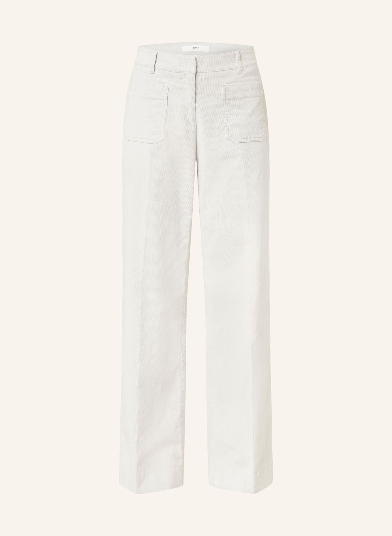 BRAX Corduroy trousers MAINE, Color: LIGHT GRAY (Image 1)