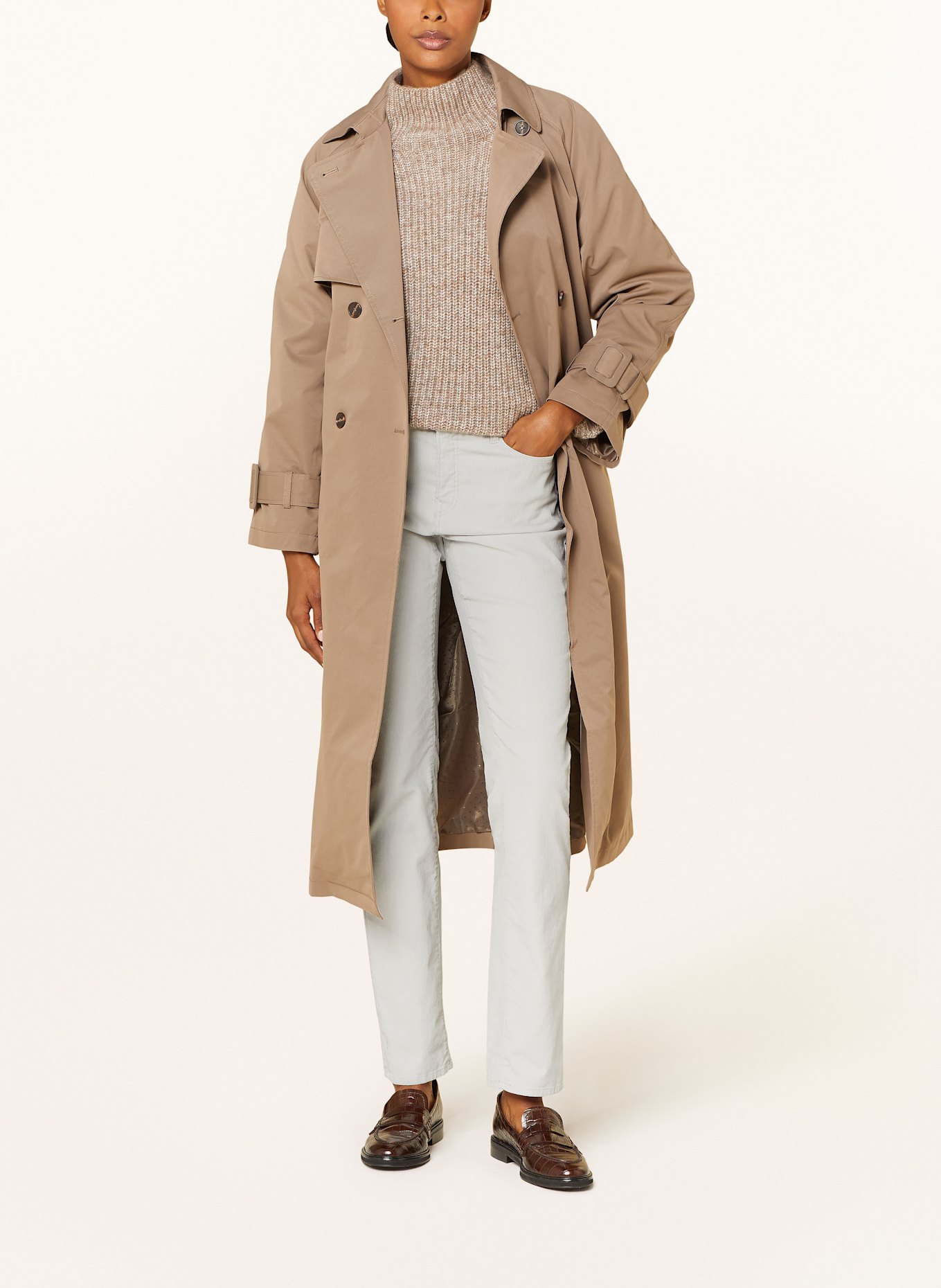 BRAX Cordhose MARY: HELLGRAU