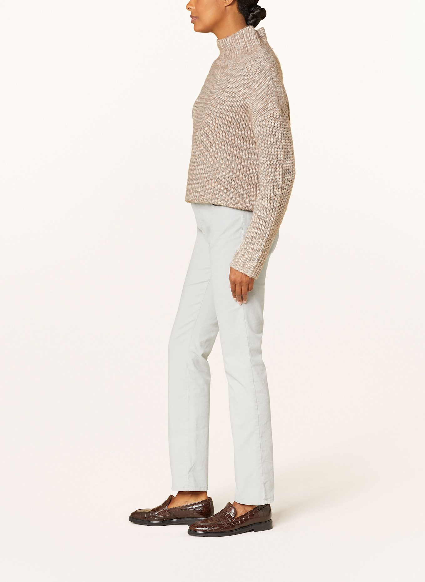 BRAX Cordhose MARY: HELLGRAU