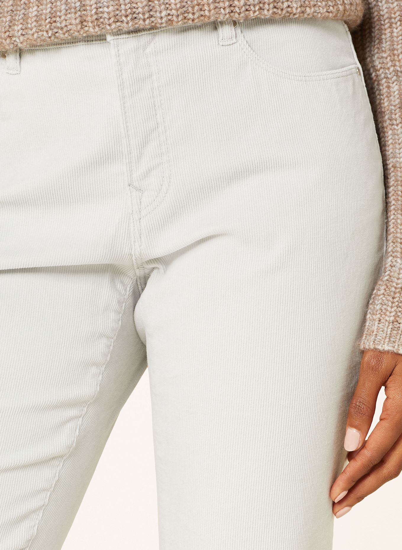 BRAX Cordhose MARY: HELLGRAU