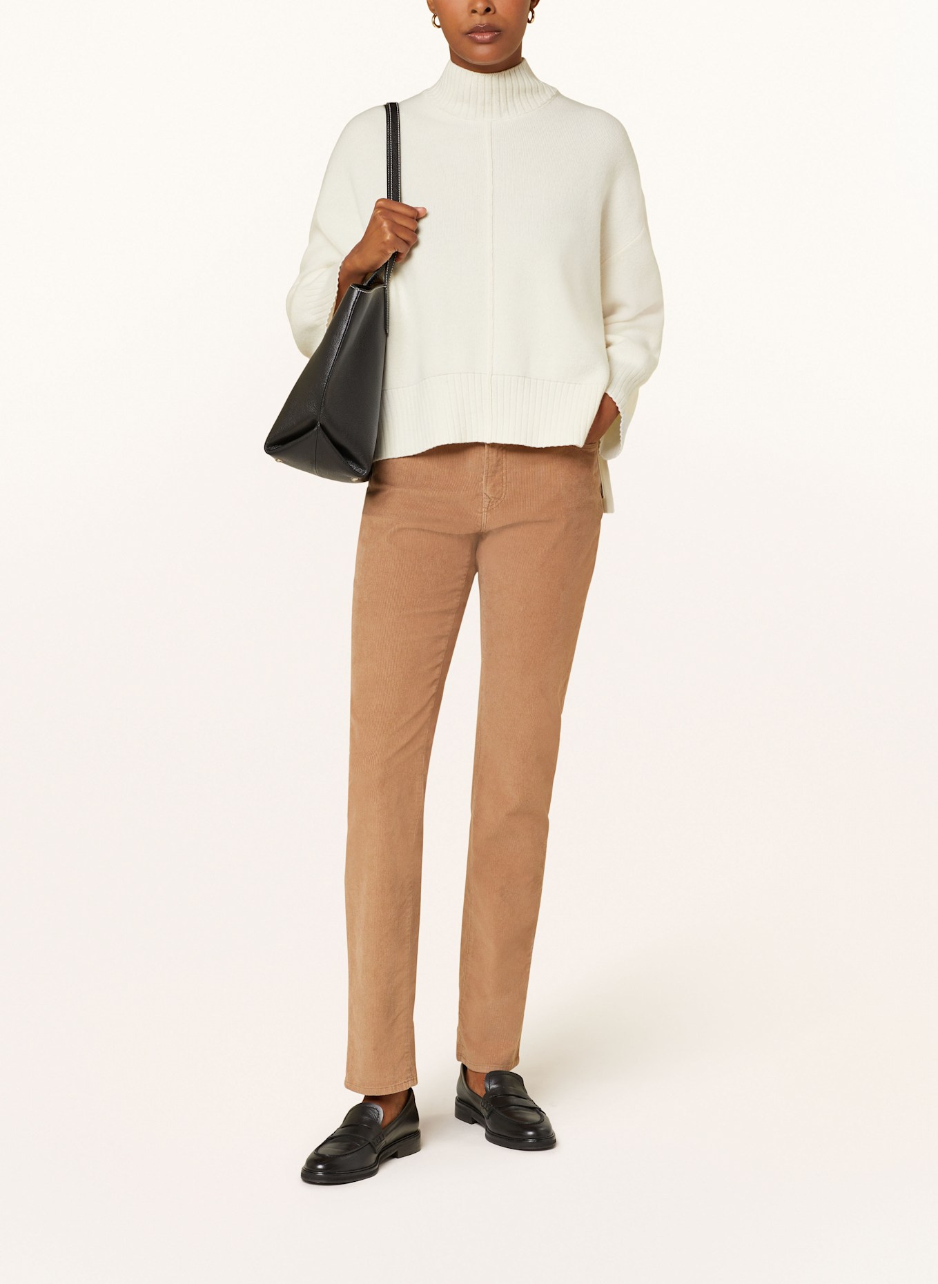 BRAX Corduroy trousers MARY: BROWN