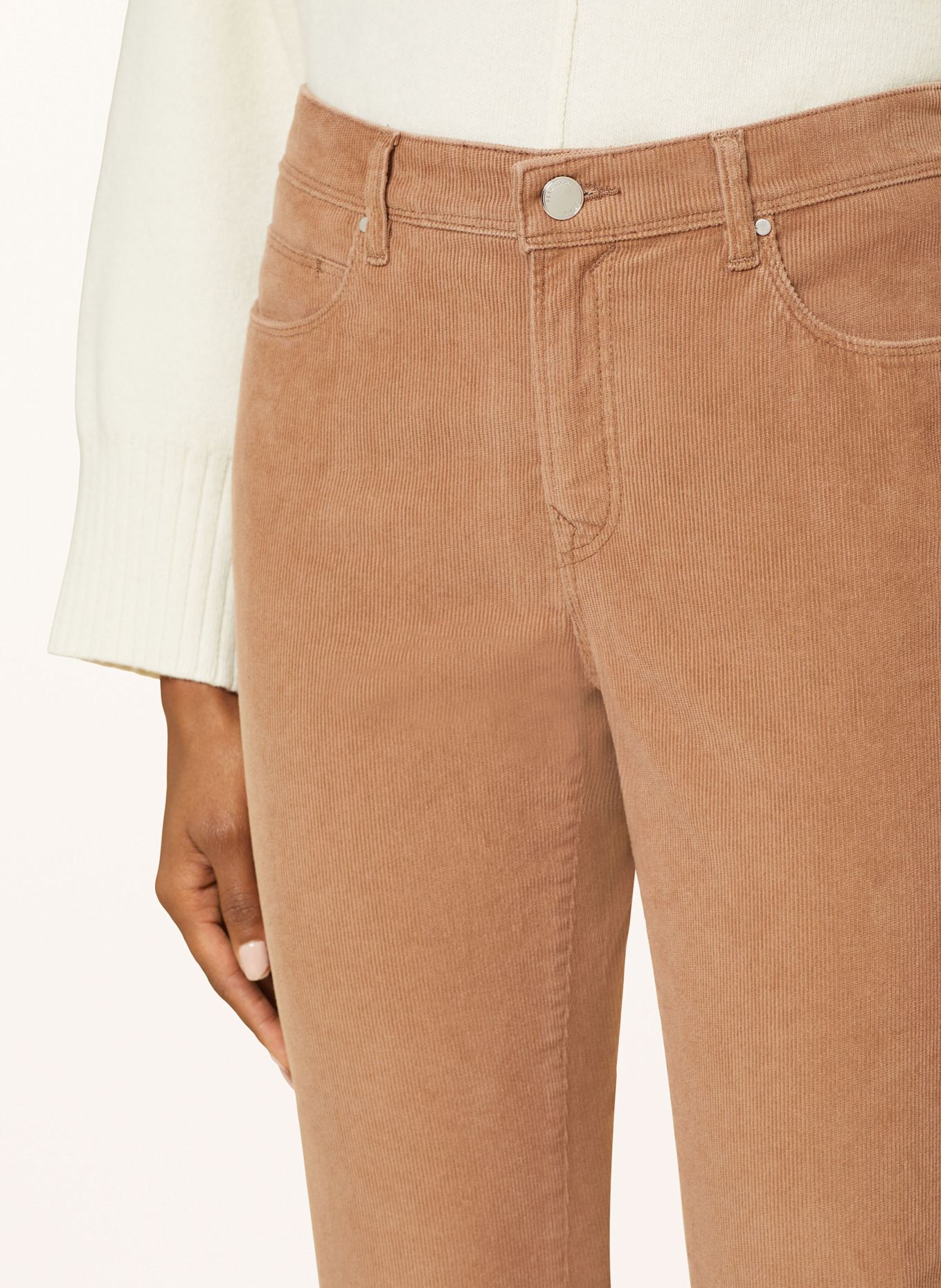 BRAX Corduroy trousers MARY: BROWN