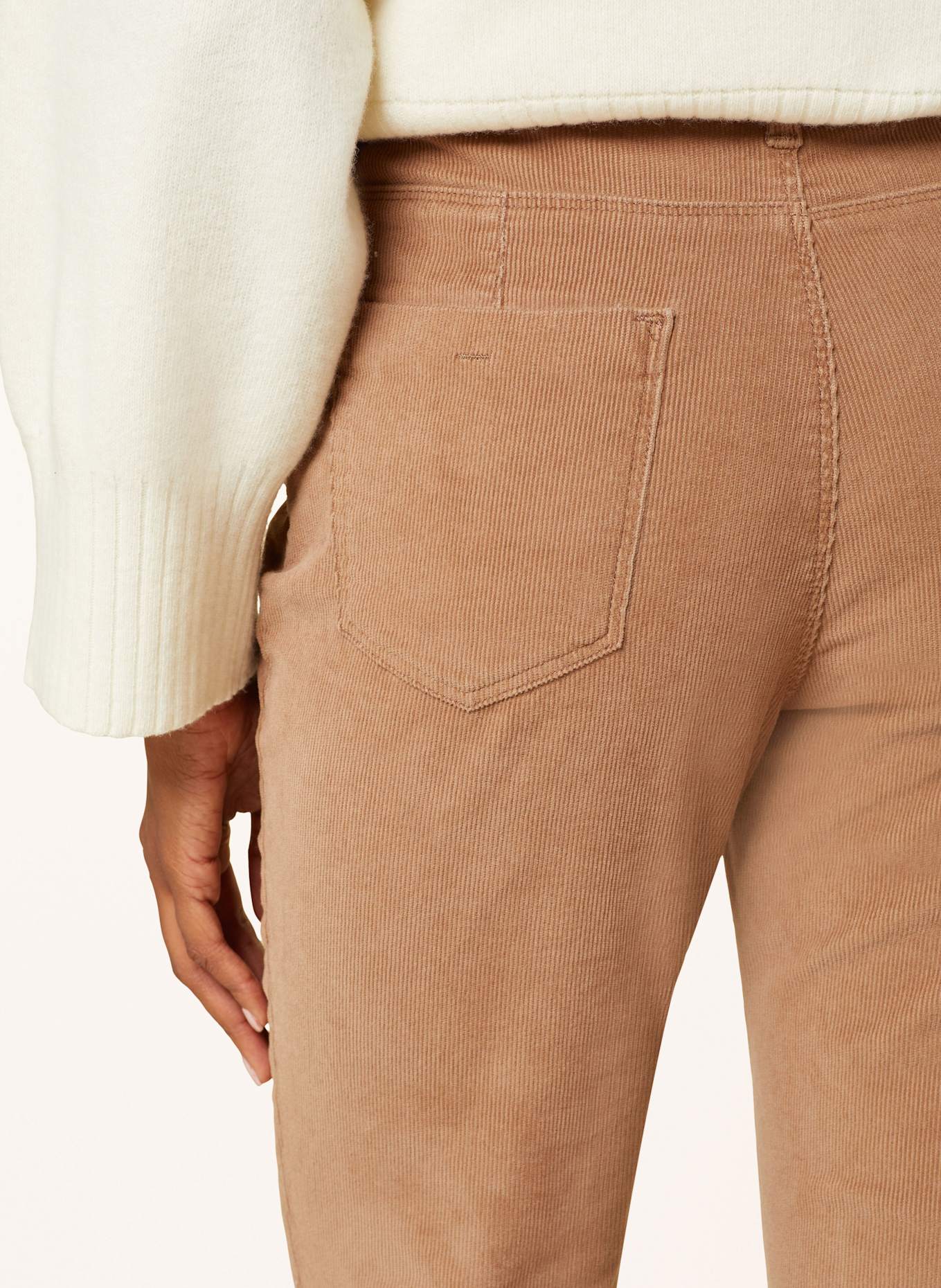 BRAX Corduroy trousers MARY: BROWN