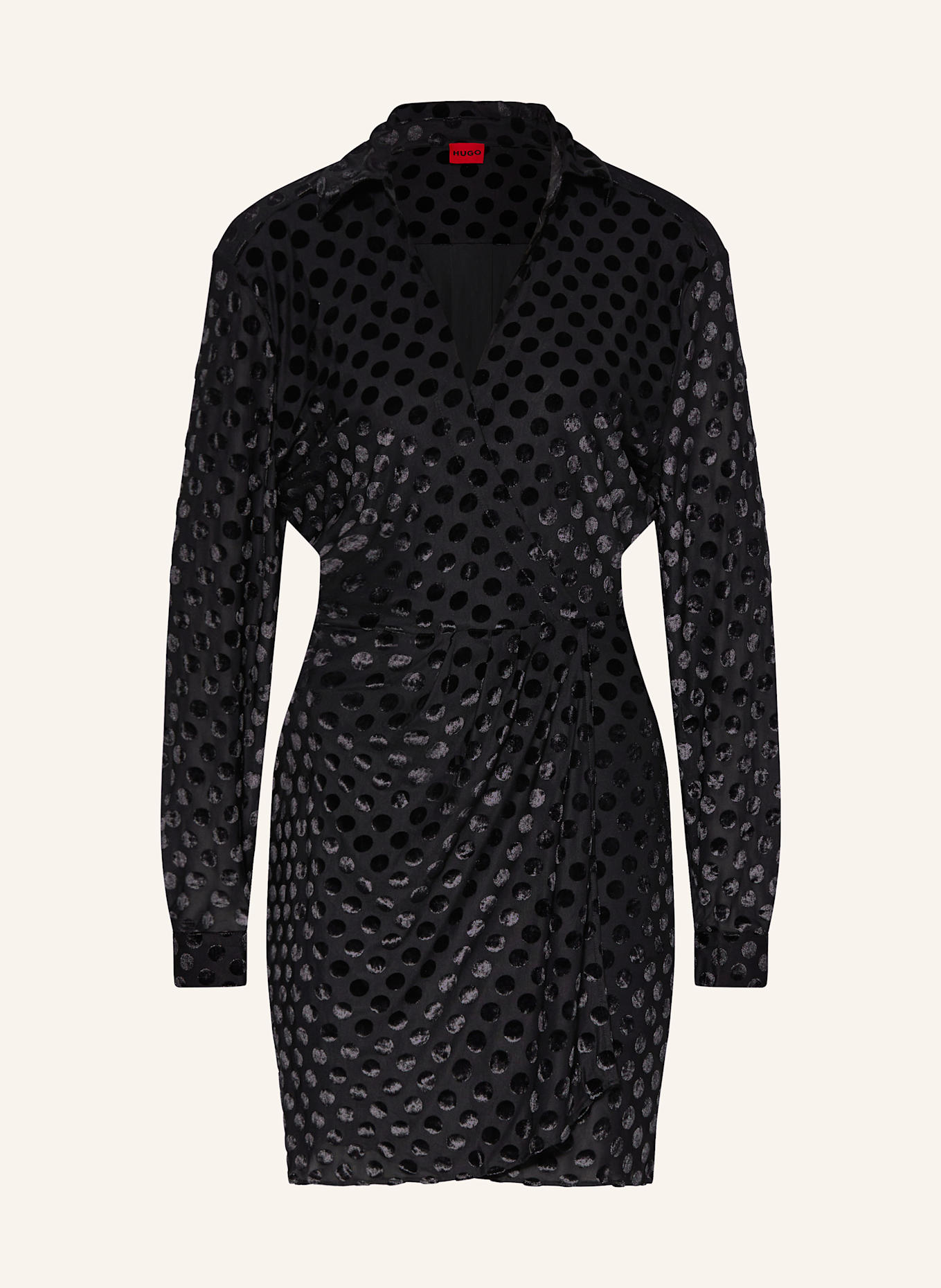 Hugo boss polka dot dress cheap