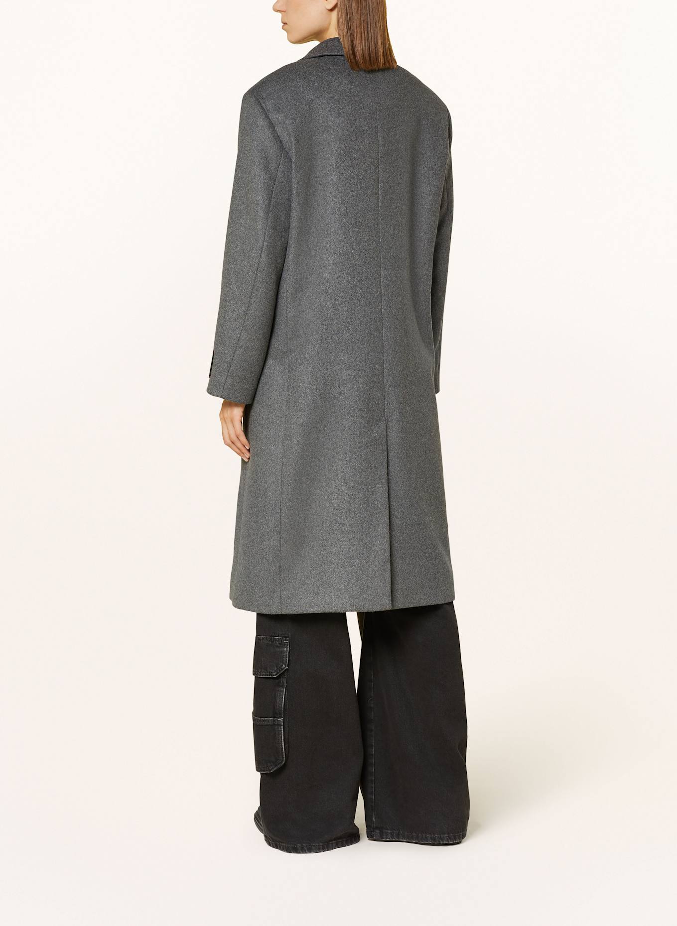 HUGO Mantel MARZETTI: GRAU