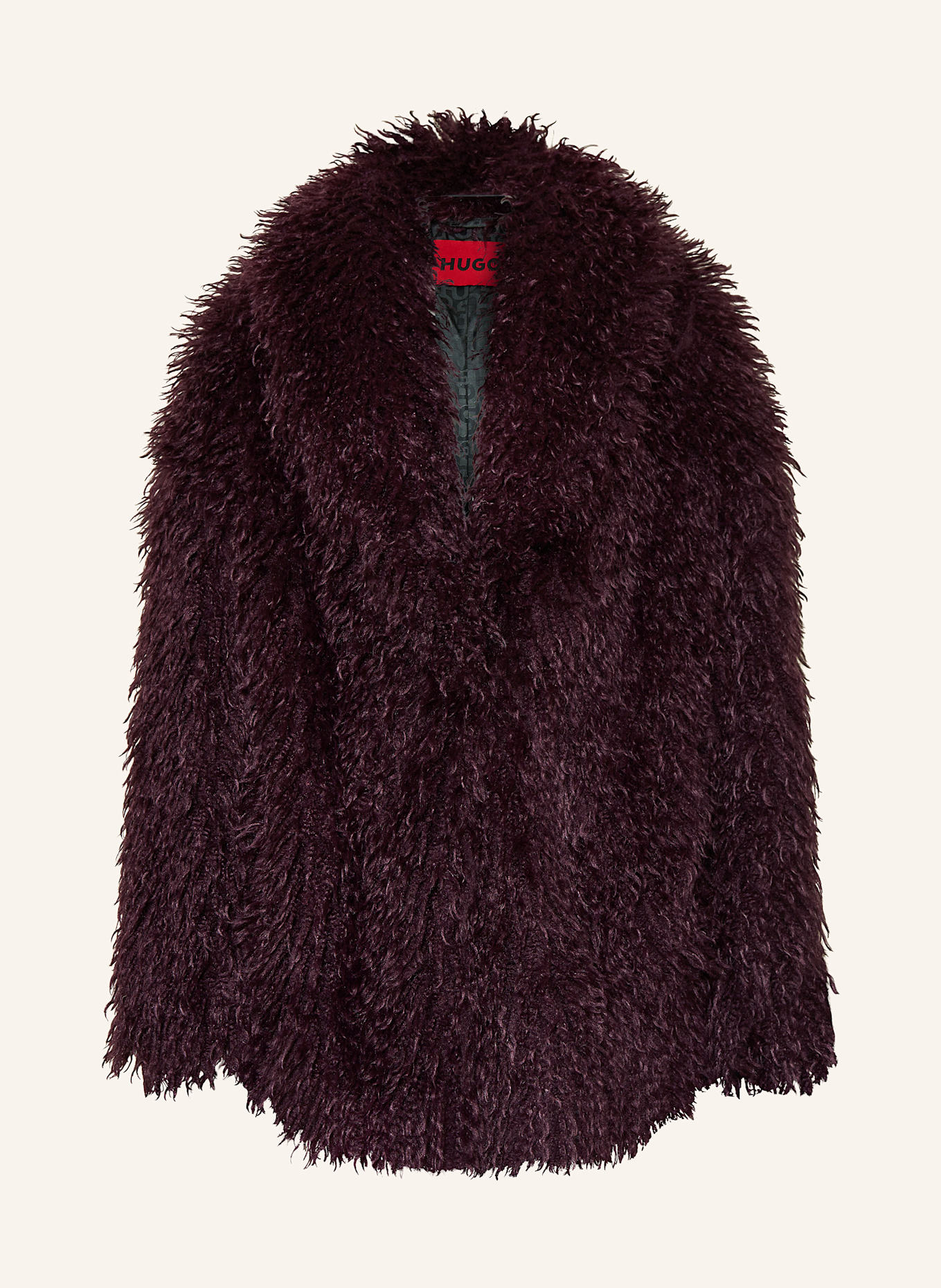 Hugo boss fur jacket new arrivals