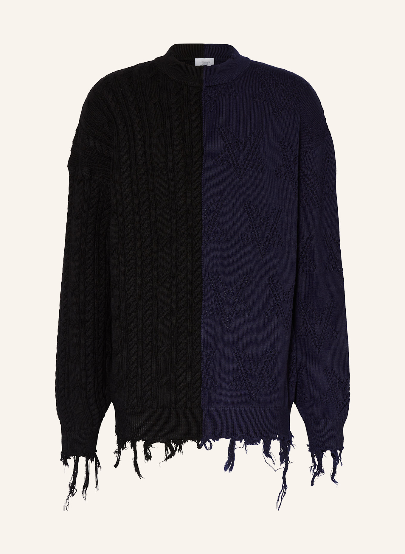 Sweater vetements store