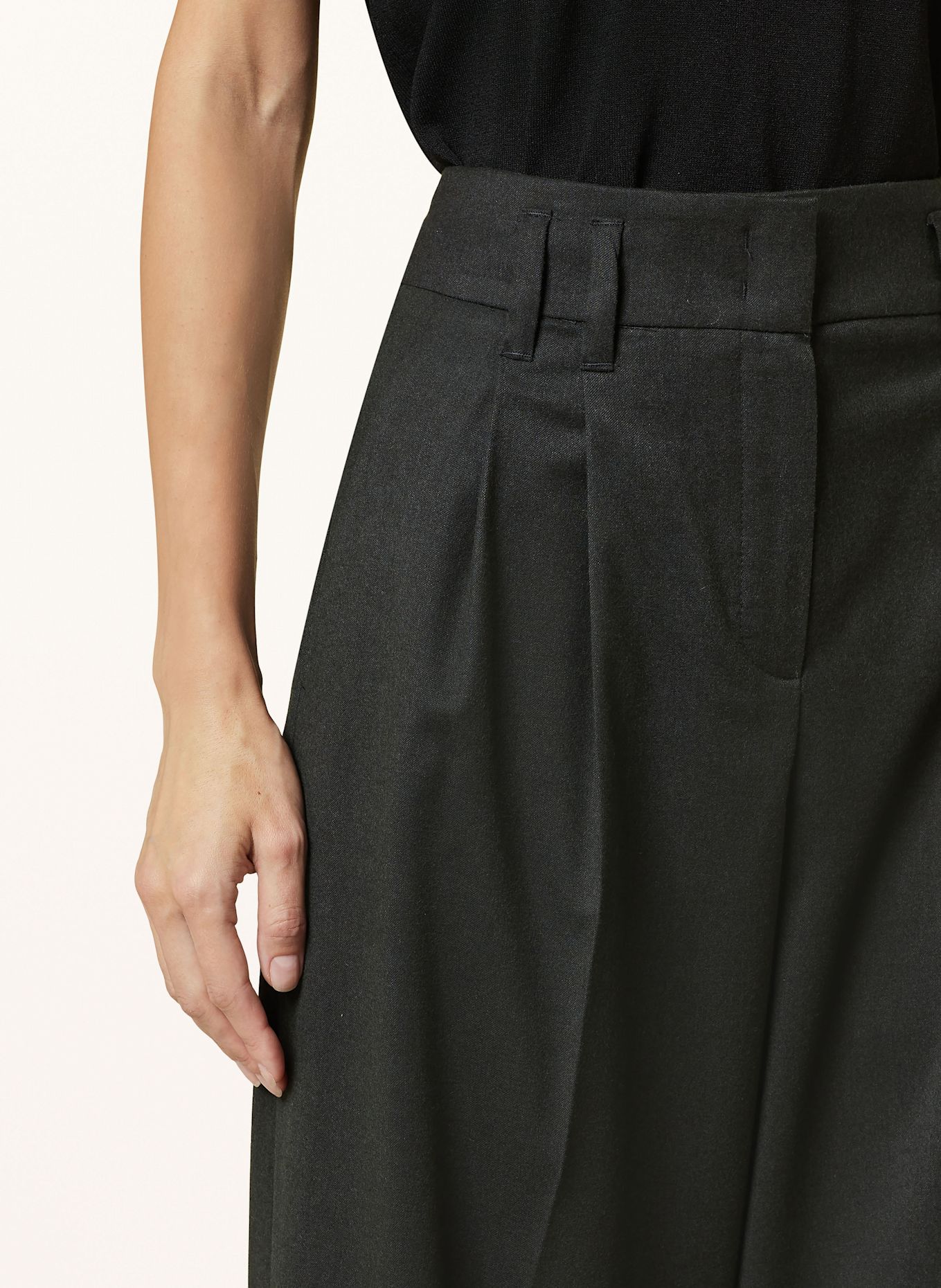 RAFFAELLO ROSSI Collina trousers MAYLA, Color: DARK GRAY (Image 5)