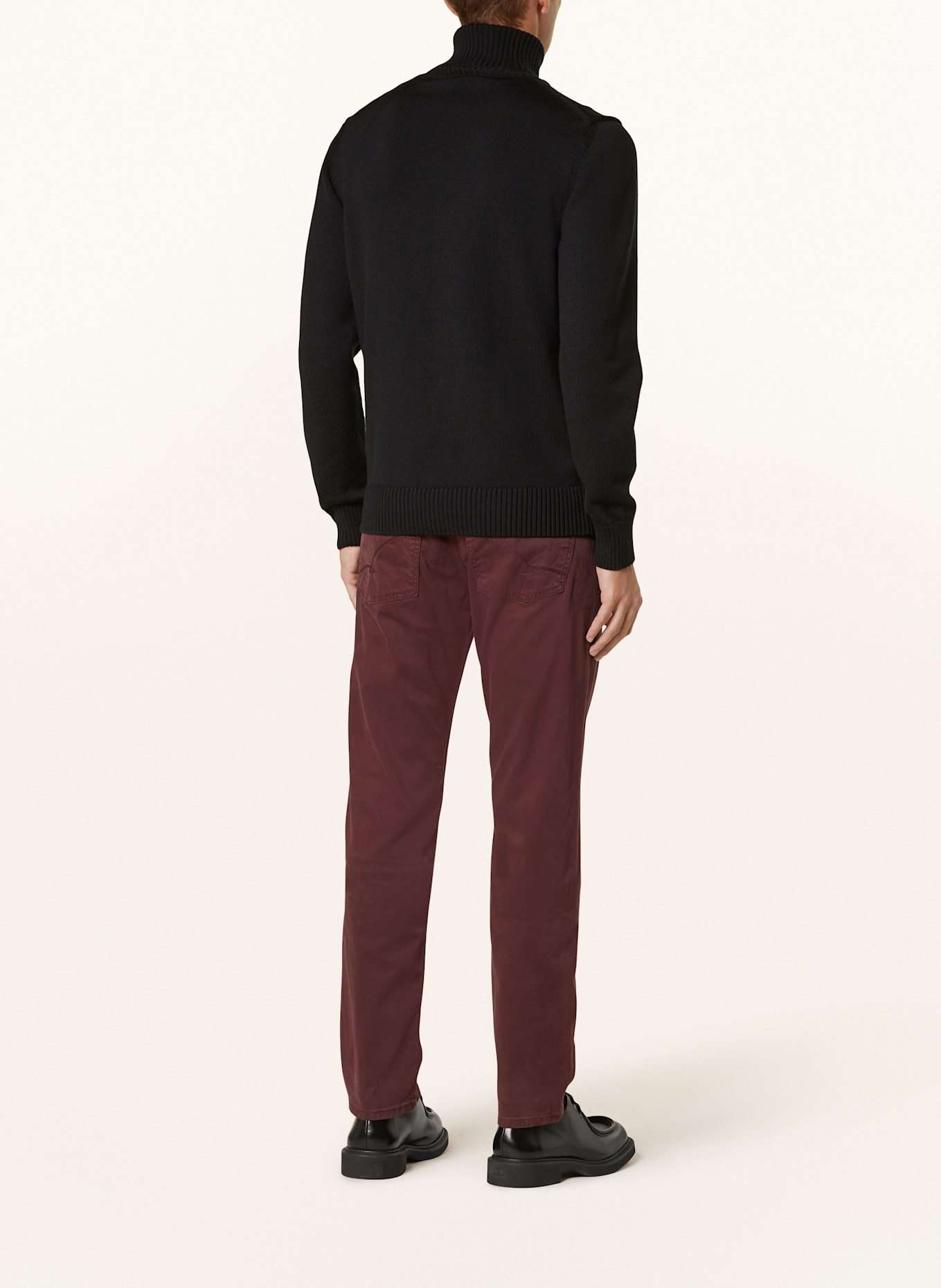 BALDESSARINI Jeans Regular Fit: DUNKELROT