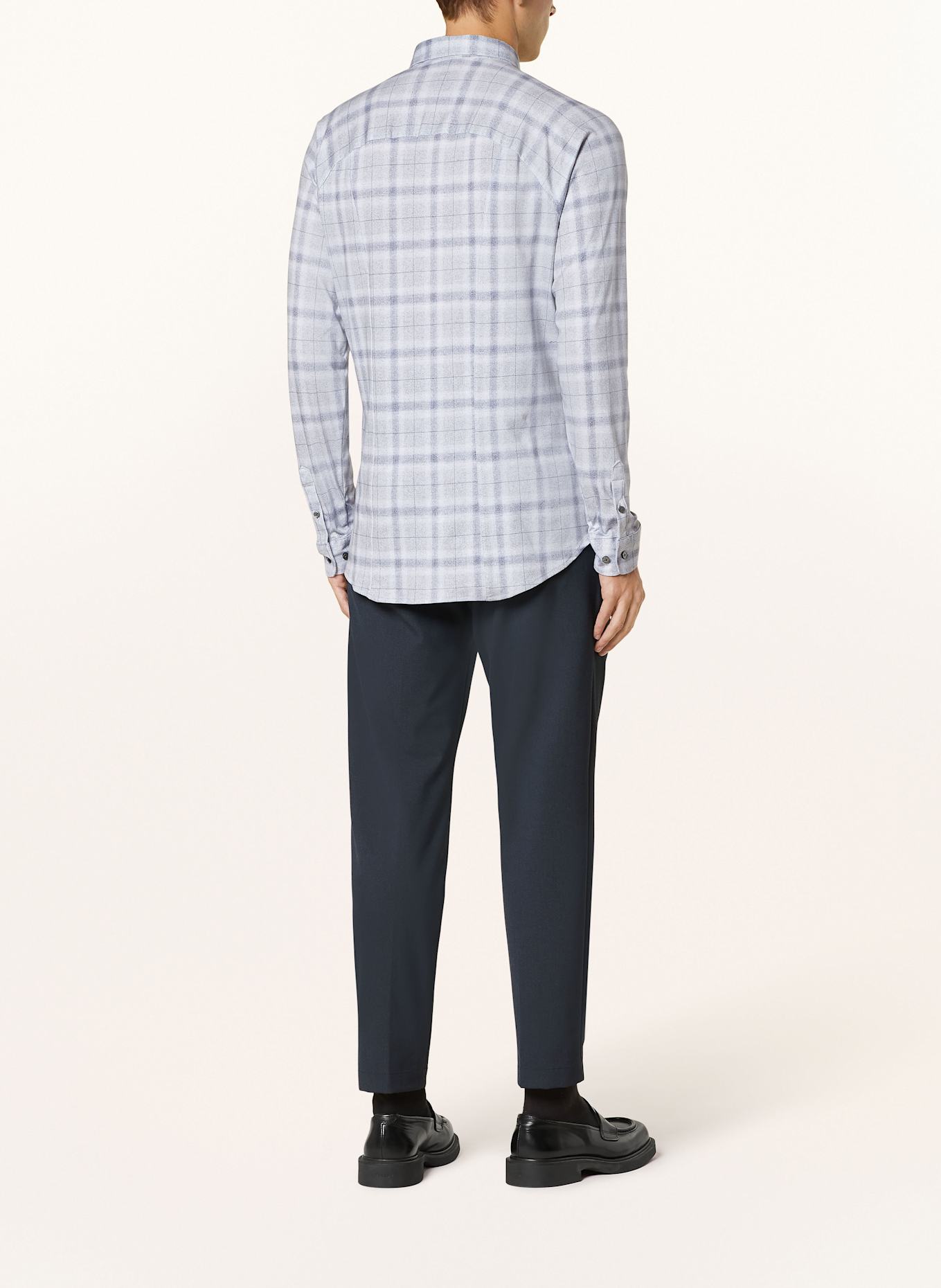 DESOTO Shirt slim fit: LIGHT GRAY / GRAY