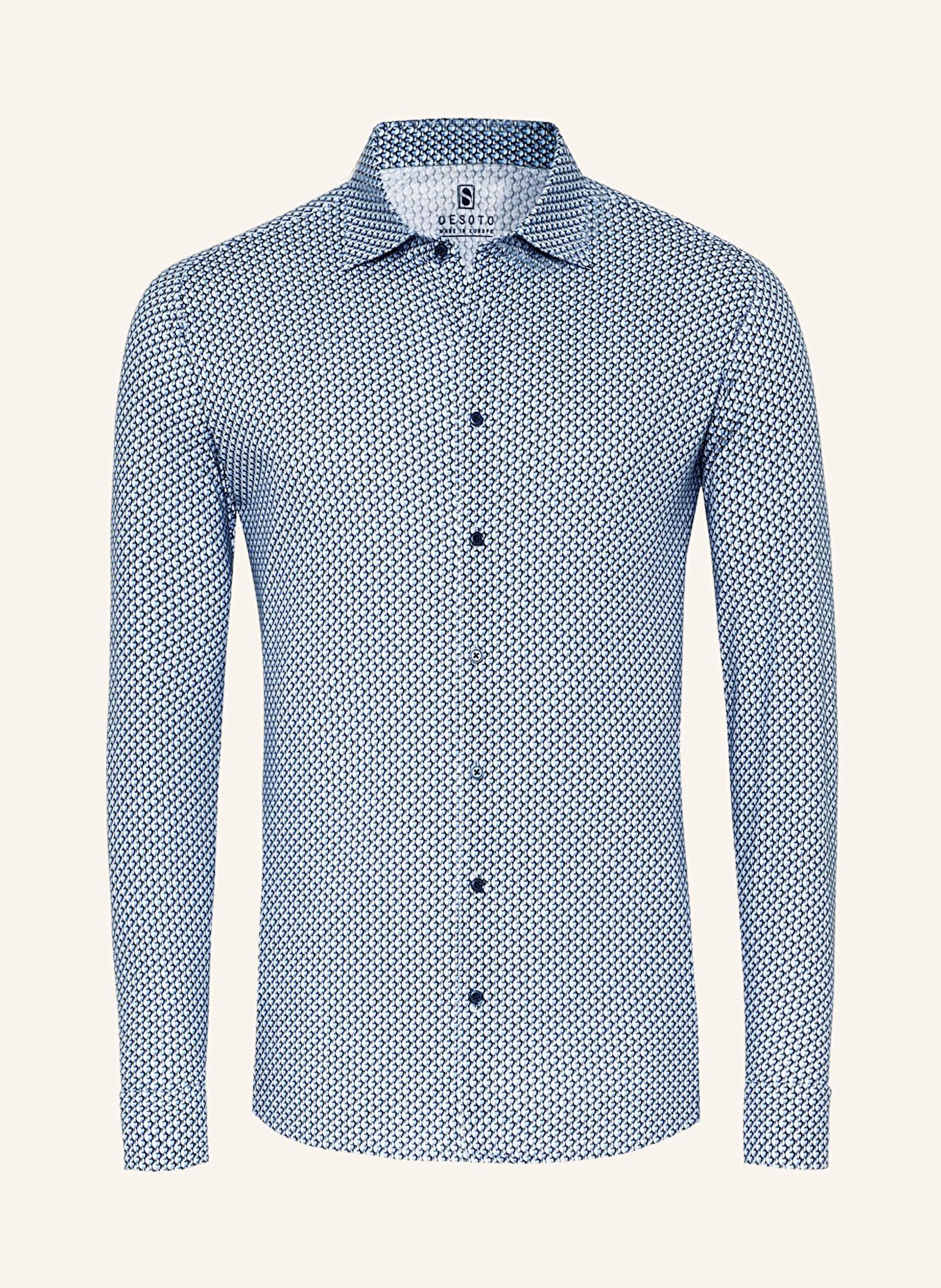 DESOTO Hemd Slim Fit, Farbe: DUNKELBLAU/ HELLBLAU/ WEISS (Bild 1)