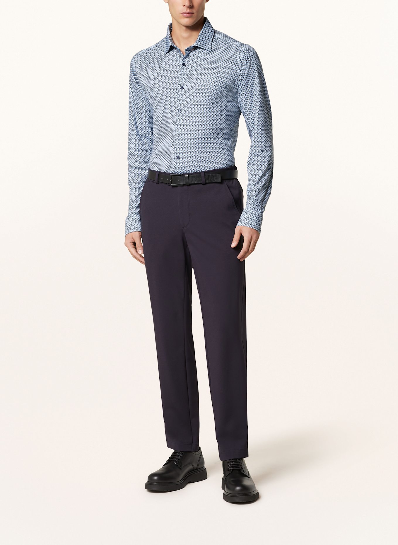 DESOTO Hemd Slim Fit, Farbe: DUNKELBLAU/ HELLBLAU/ WEISS (Bild 2)