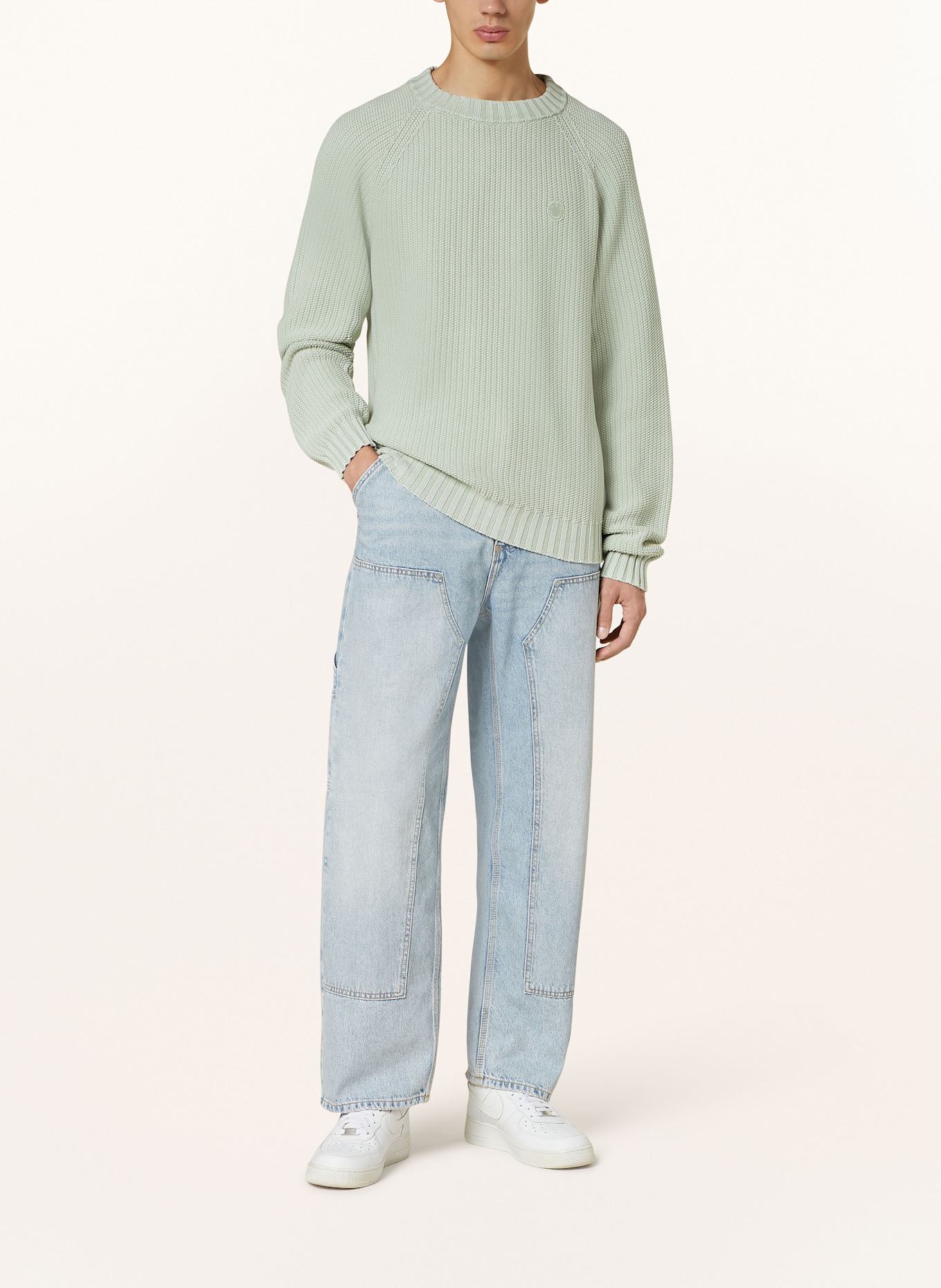 HUGO BLUE pullover Girls SONDYE: HELLGRÜN