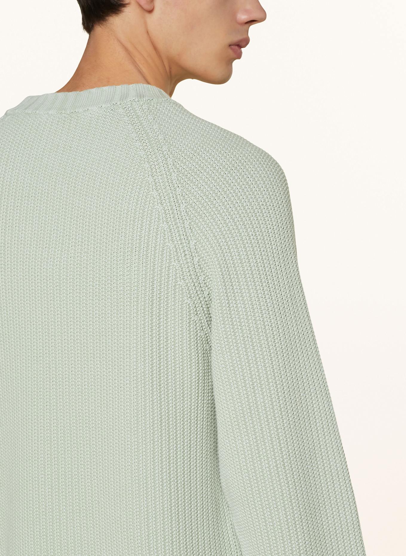 HUGO BLUE pullover Girls SONDYE: HELLGRÜN