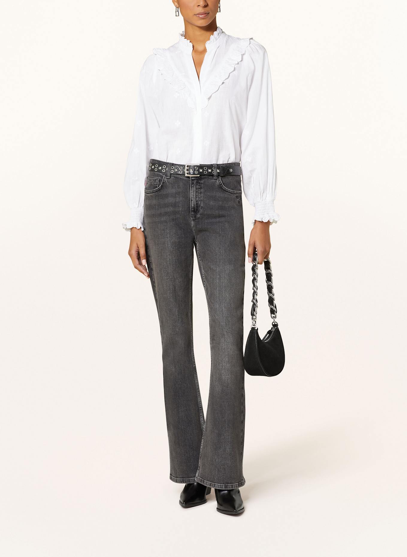FABIENNE CHAPOT Flared jeans EVA, Color: 9518 Limao cut-out dress (Image 2)