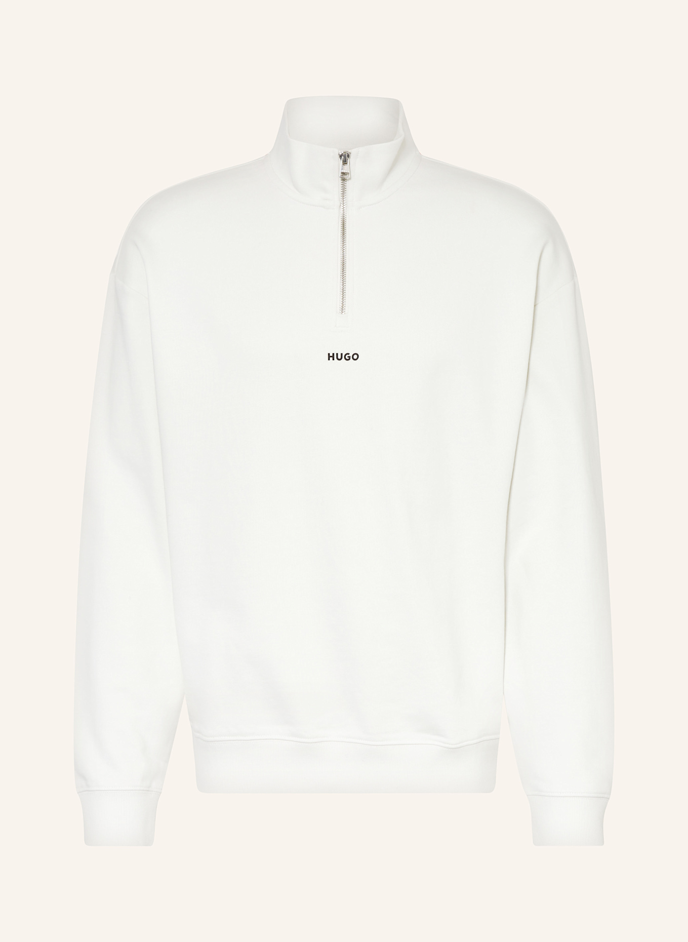 Hugo white sweatshirt clearance