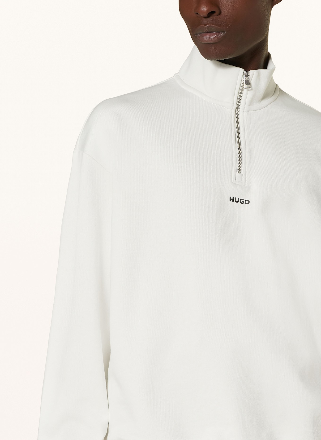 HUGO Sweat-Troyer DURTY: WEISS