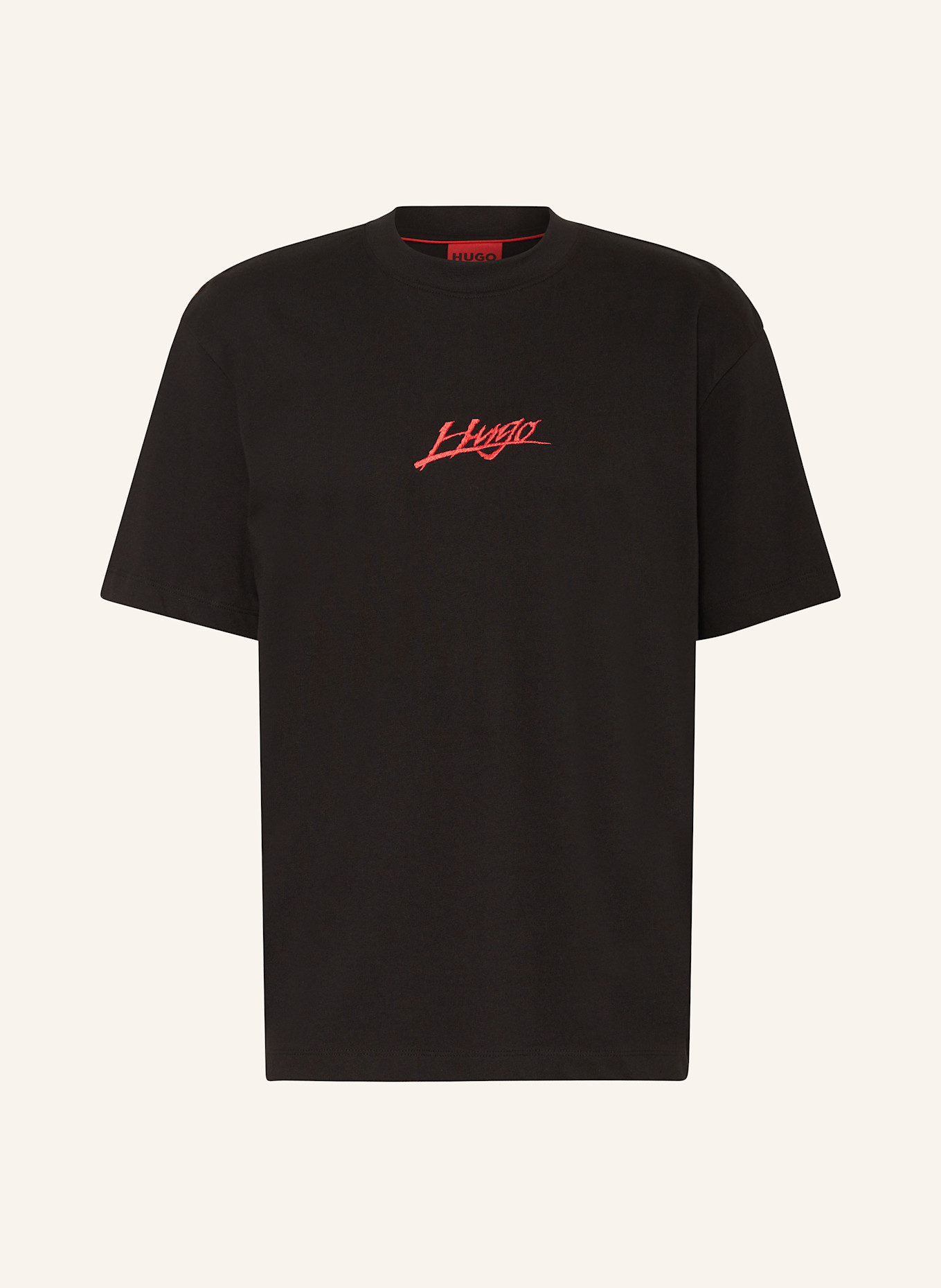 HUGO T-shirt DLOGOTEE, Color: BLACK (Image 1)