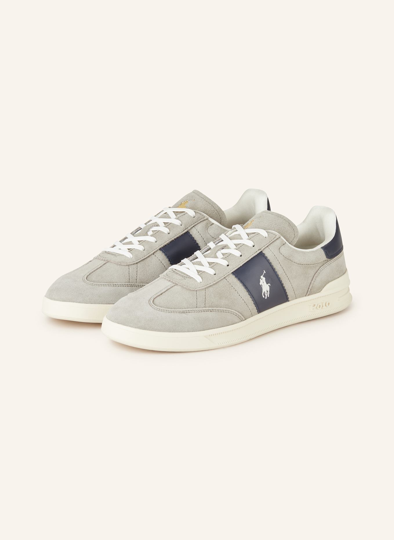 POLO RALPH LAUREN Sneaker, Farbe: GRAU/ BLAU (Bild 1)