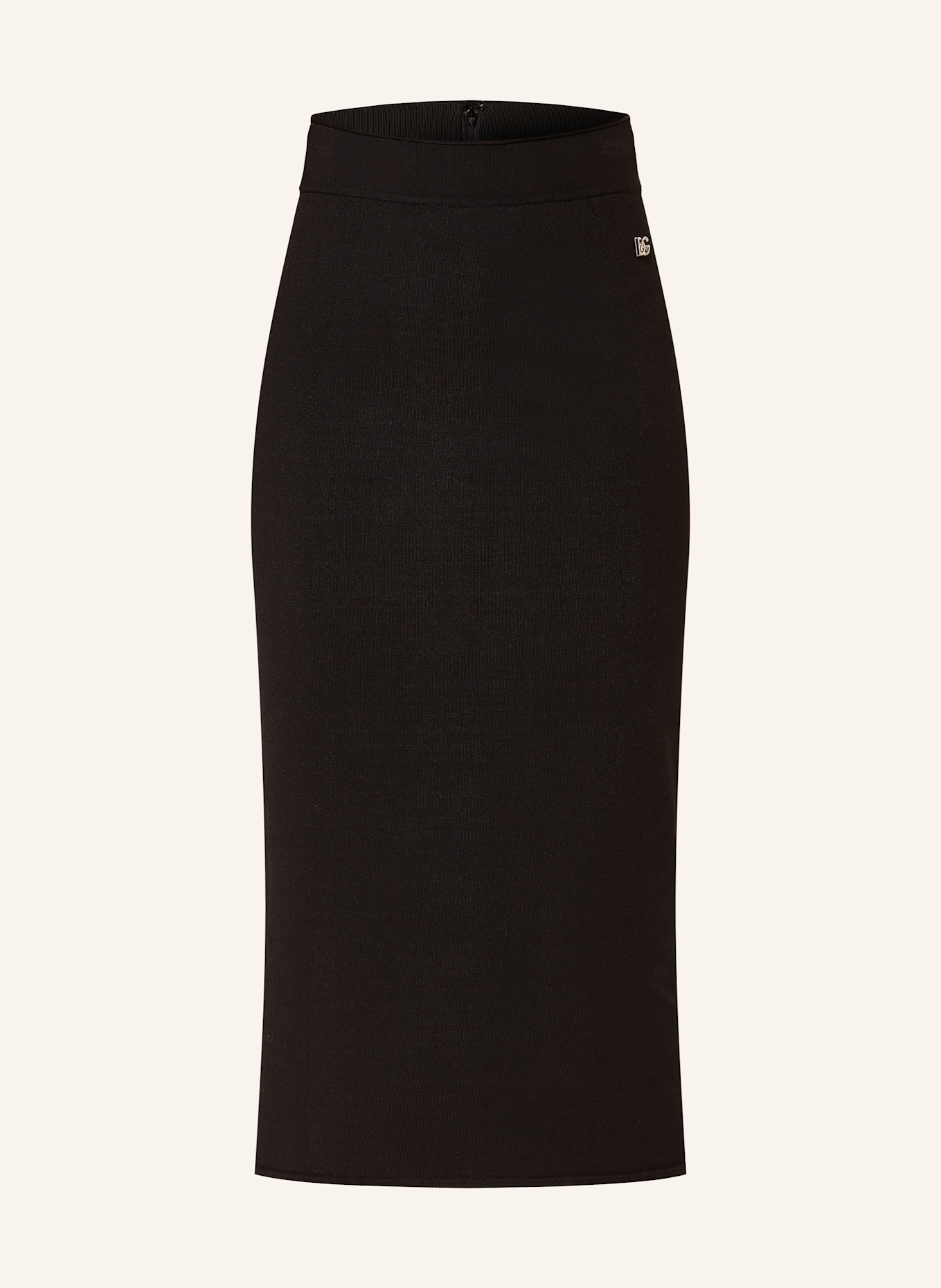 DOLCE & GABBANA Strickrock: SCHWARZ