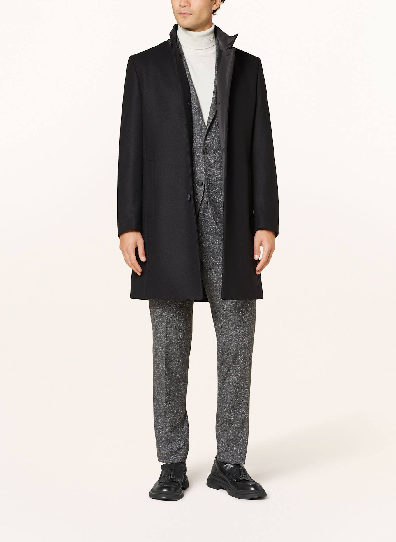 HUGO Wool coat MINTRAX