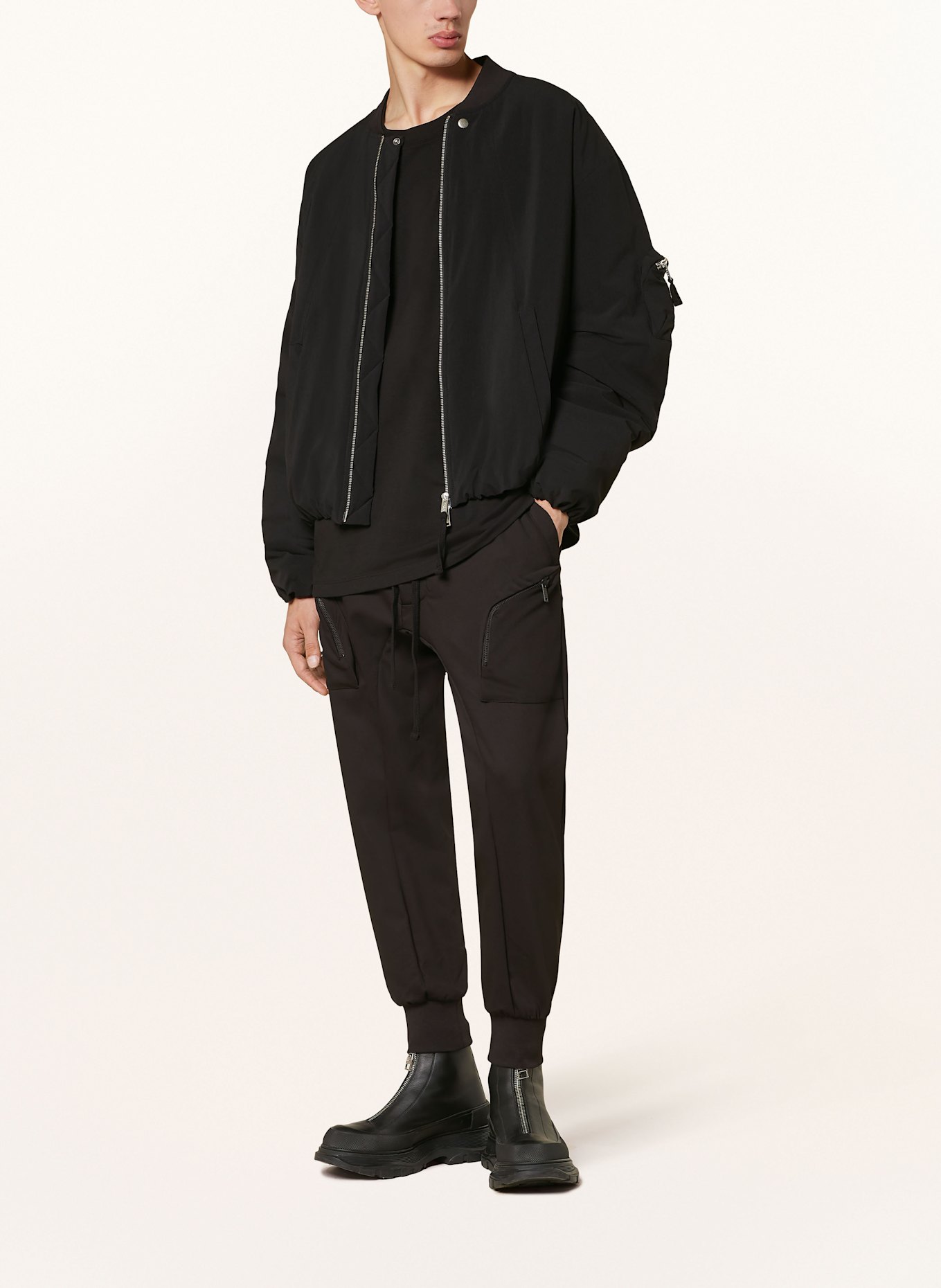 thom/krom Bomber jacket: BLACK