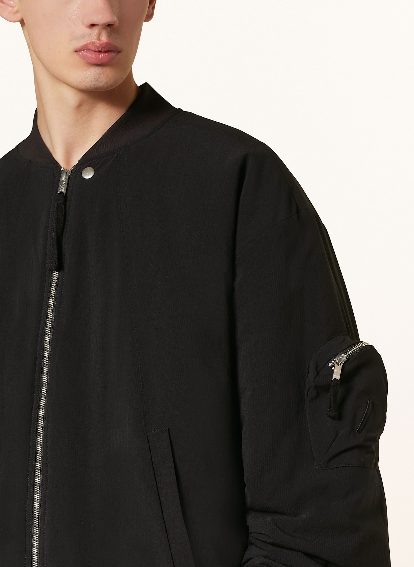 thom/krom Bomber jacket: BLACK
