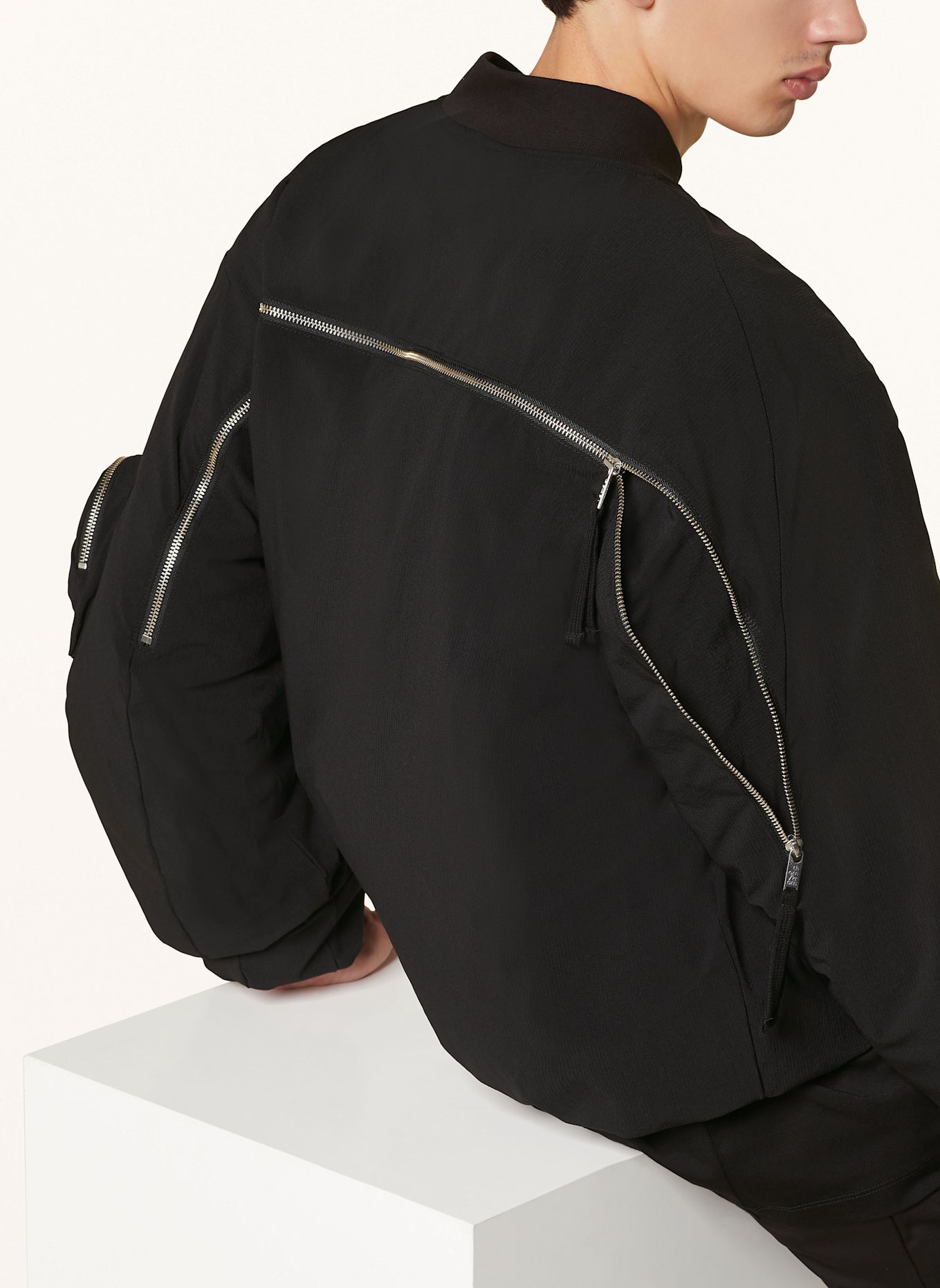 thom/krom Bomber jacket: BLACK