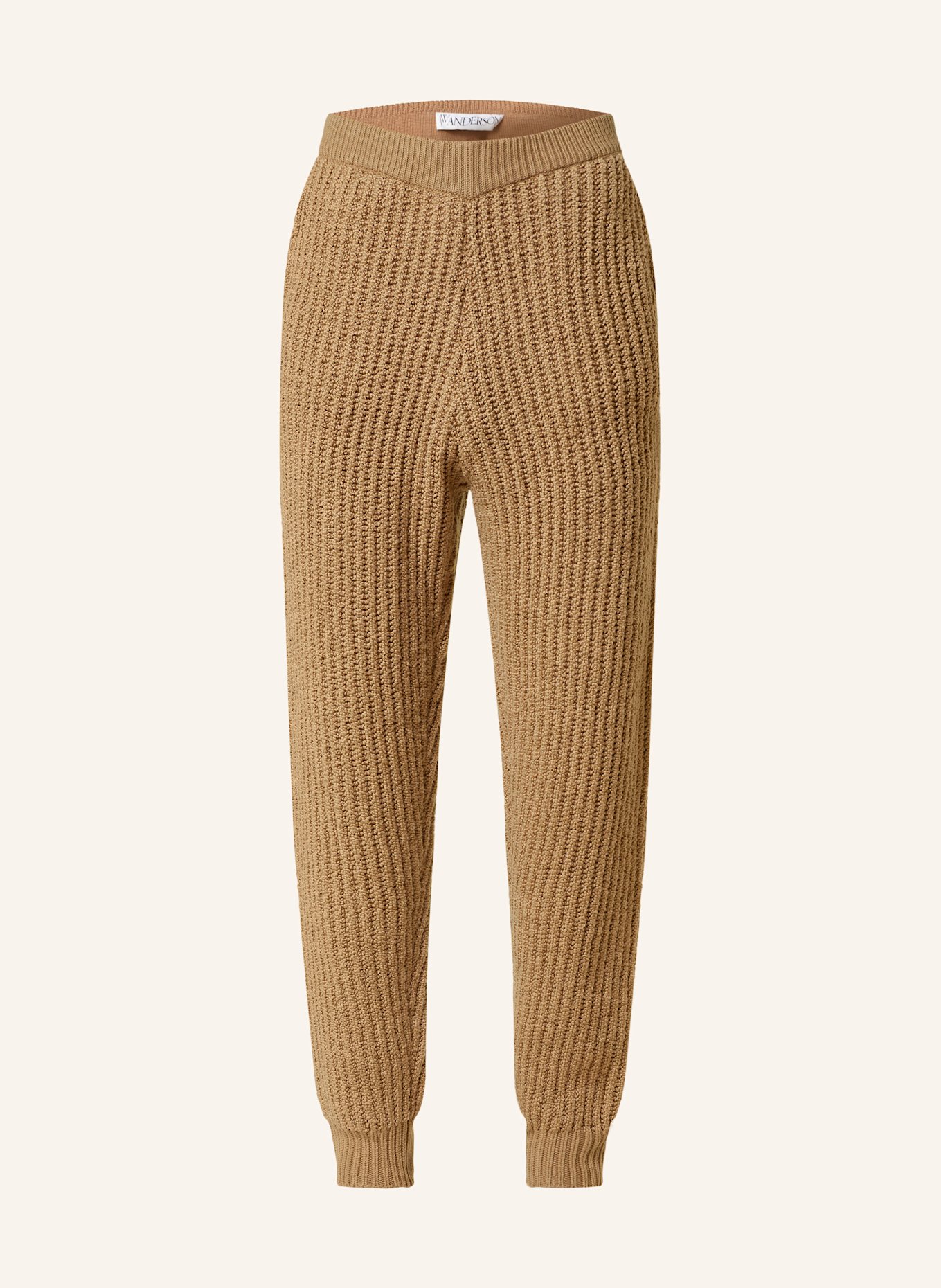 JW ANDERSON Strickhose: CAMEL