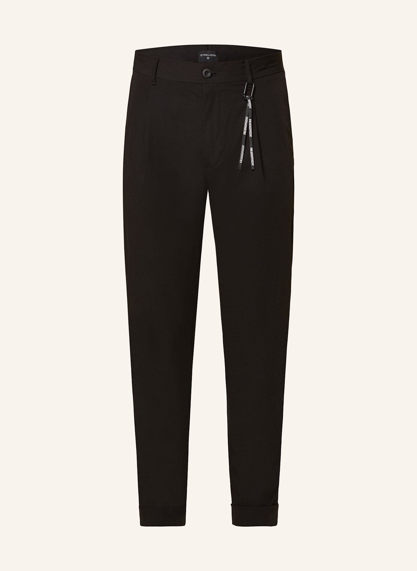 STRELLSON Chino LOUIS Relaxed Fit, Color: BLACK (Image 1)