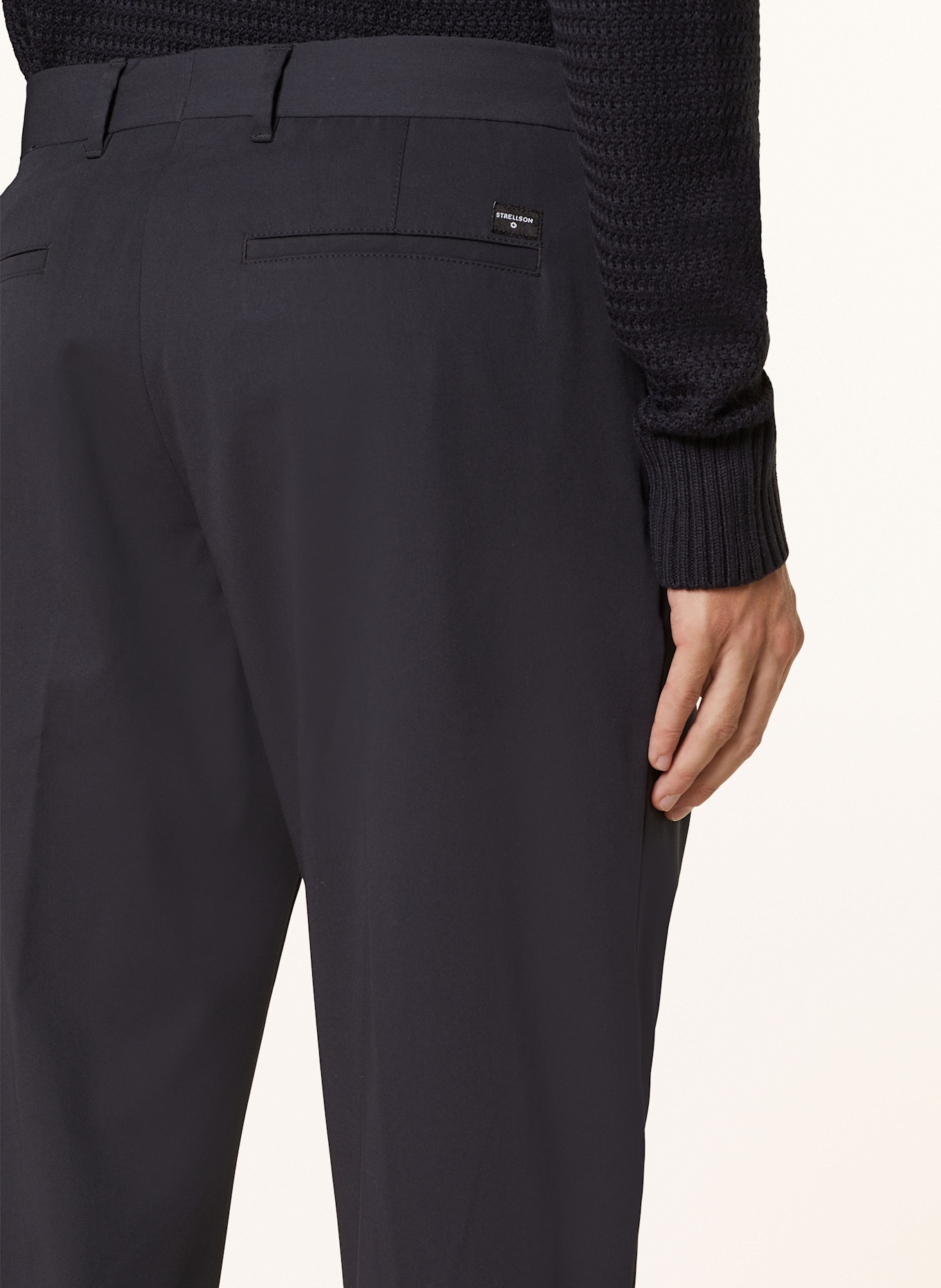 STRELLSON Chino LOUIS Relaxed Fit: DUNKELBLAU