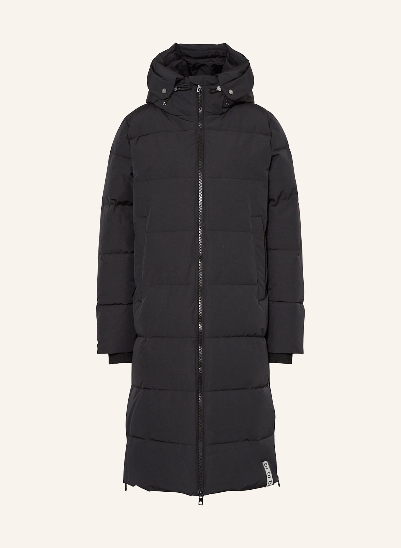 IQ STUDIO EYVETTE quilted coat in black